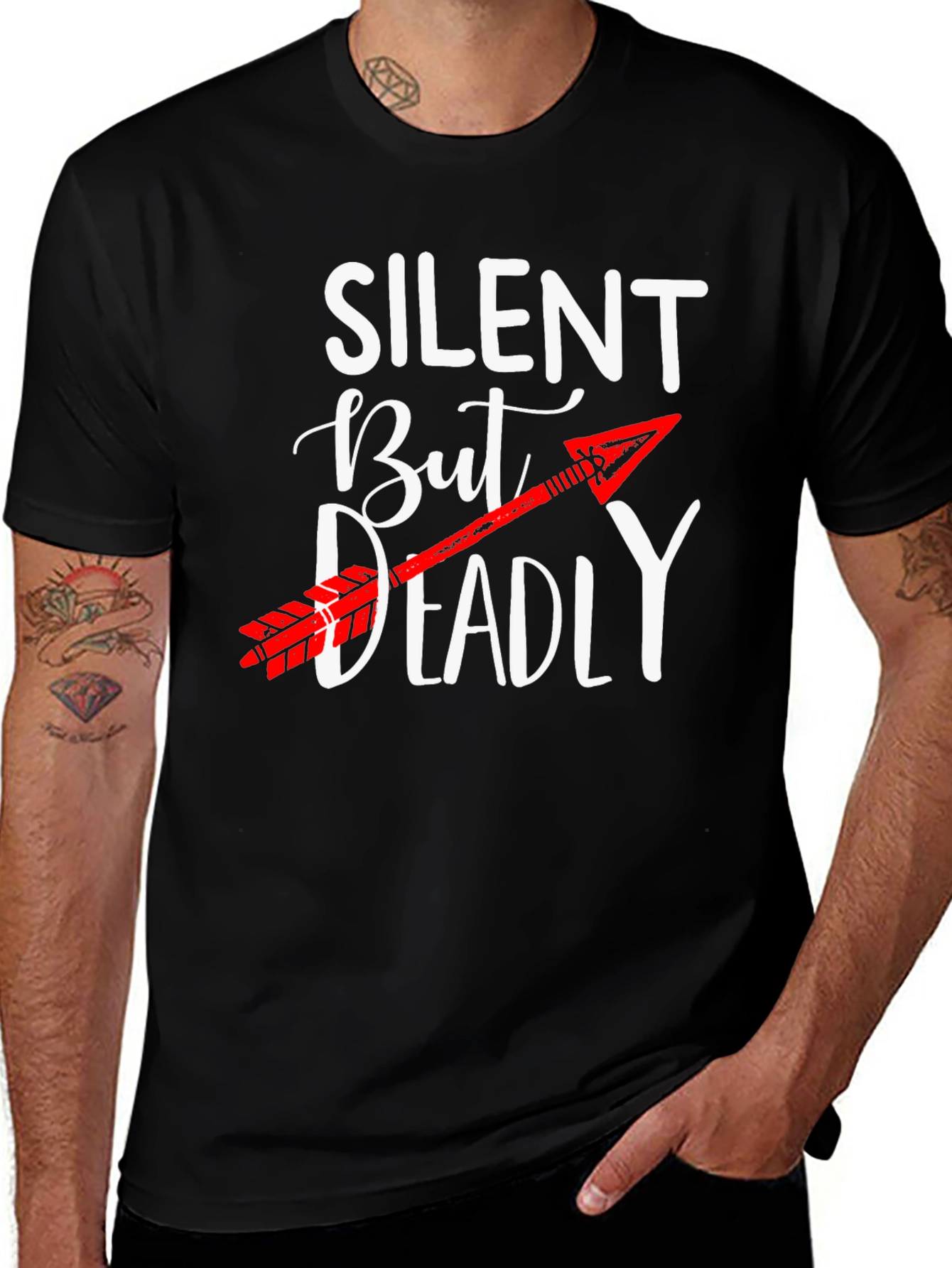 Variant 26 of Silent But Deadly Graphic Tee