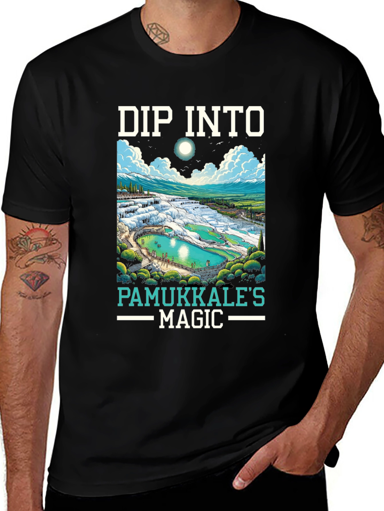 Pamukkale's Magic T-Shirt