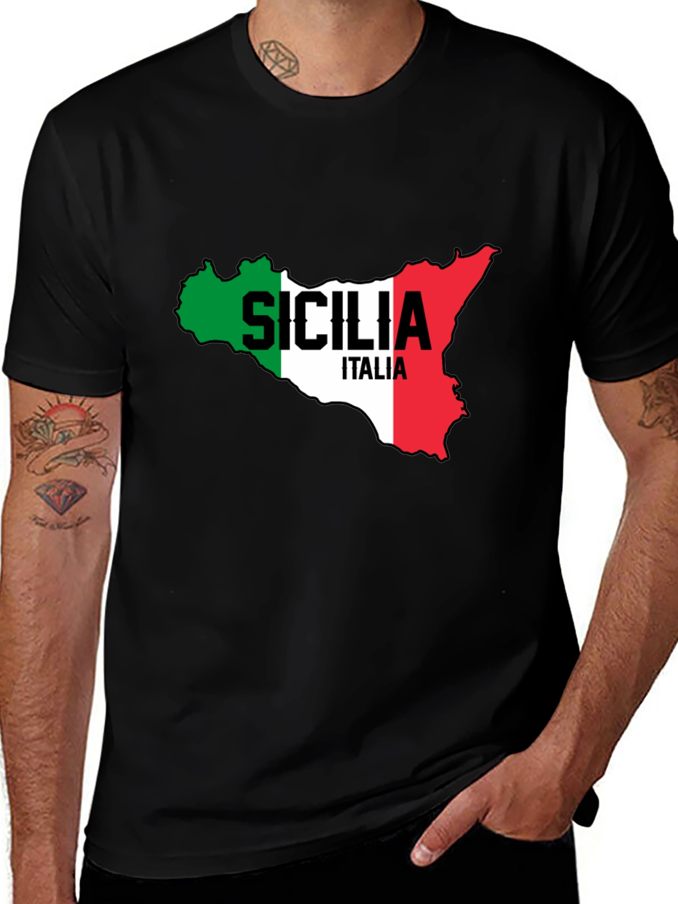 Sicilia Italia T-Shirt - Italian Pride