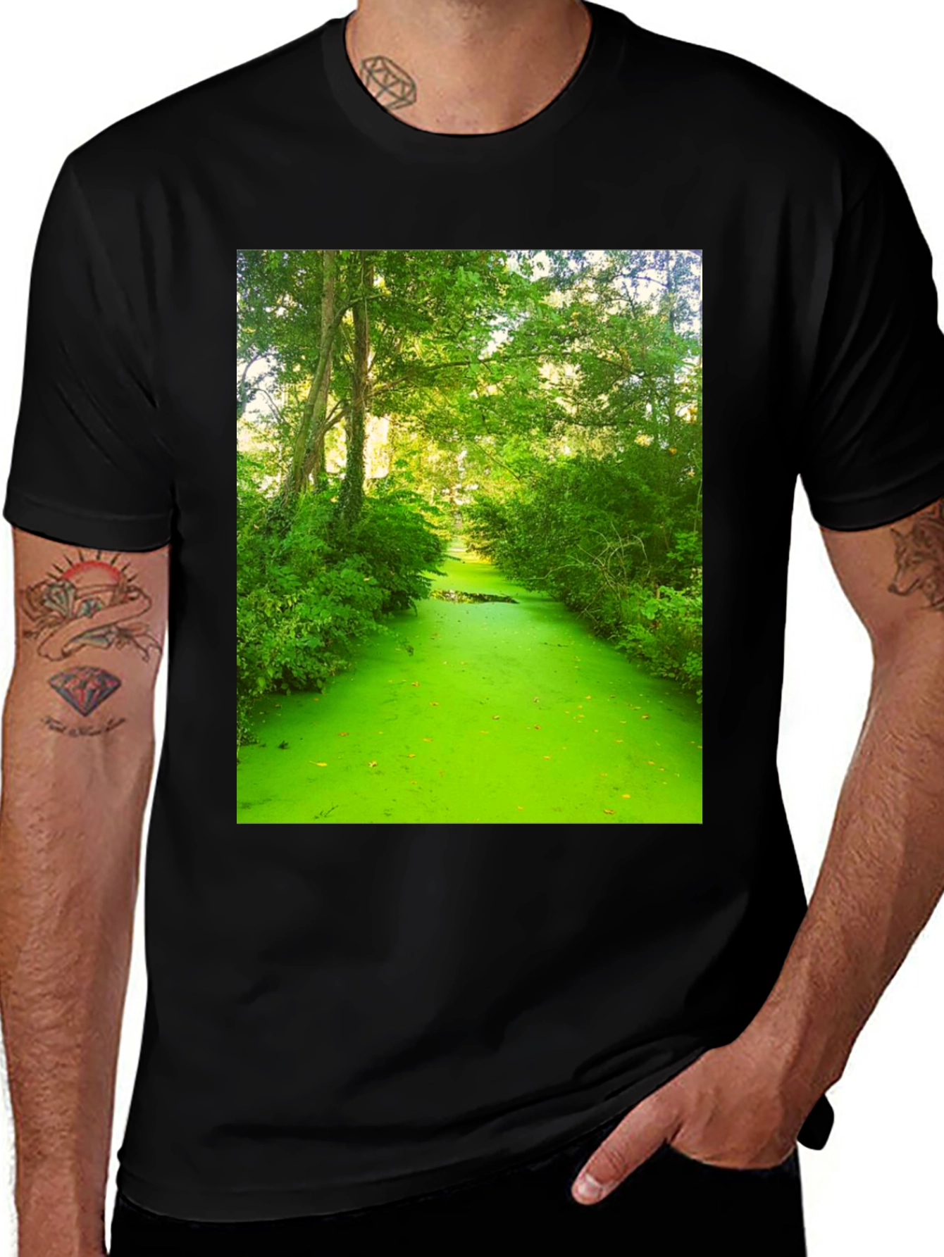 Variant 8 of Green Swamp T-Shirt Nature Lover Tee