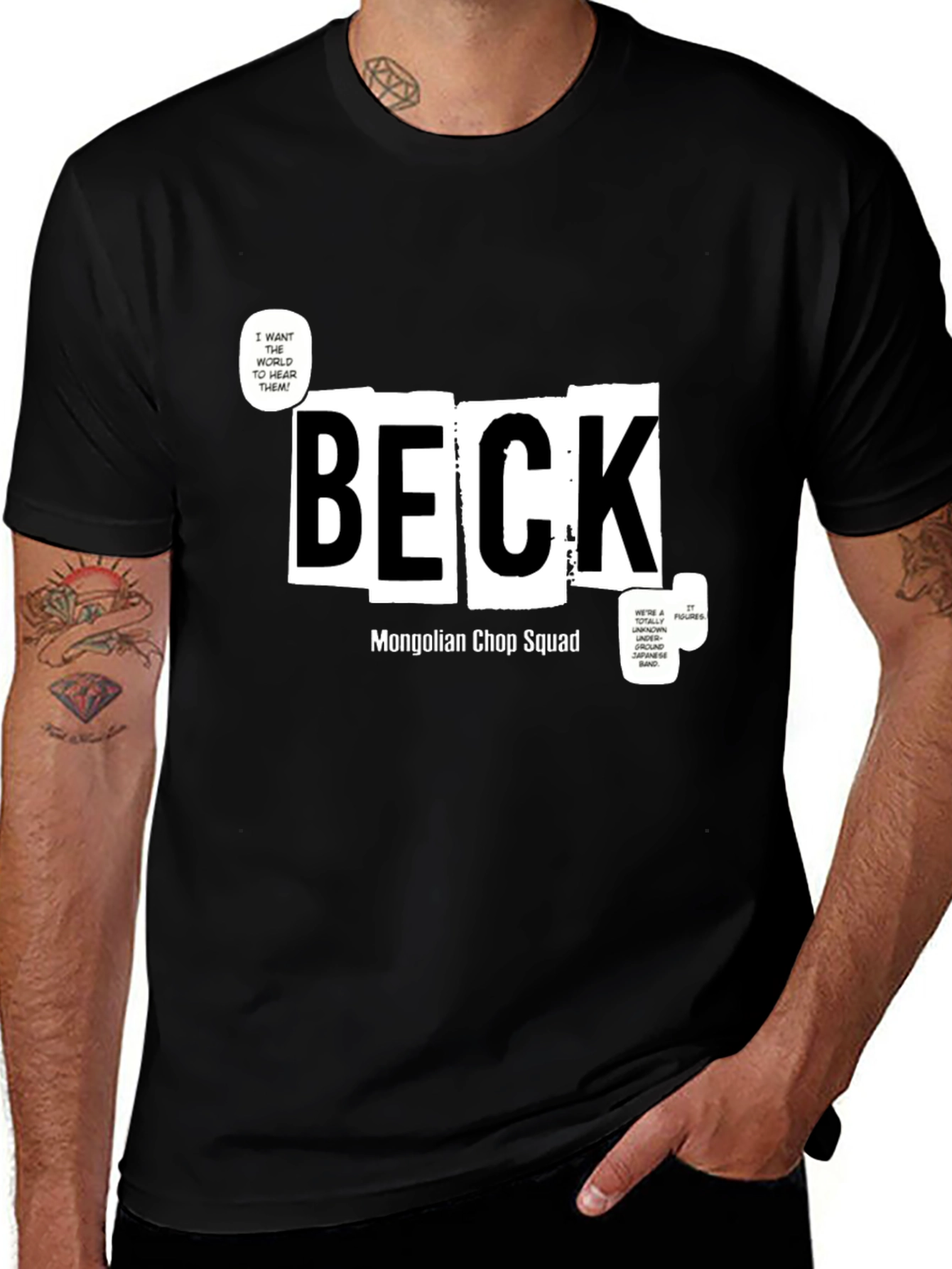 BECK Mongolian Chop Squad Black T-Shirt