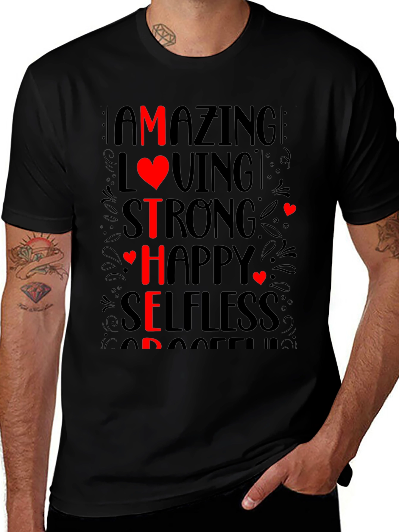 Variant 4 of Amazing Mother Graphic Tee