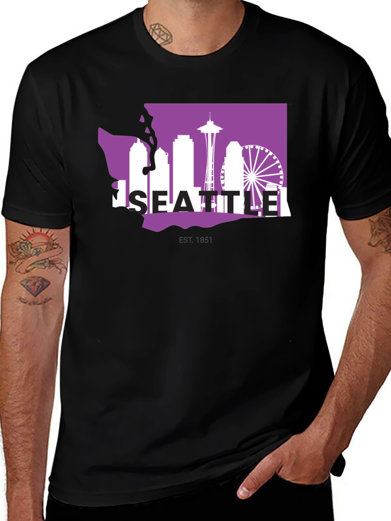 Seattle Skyline T-Shirt
