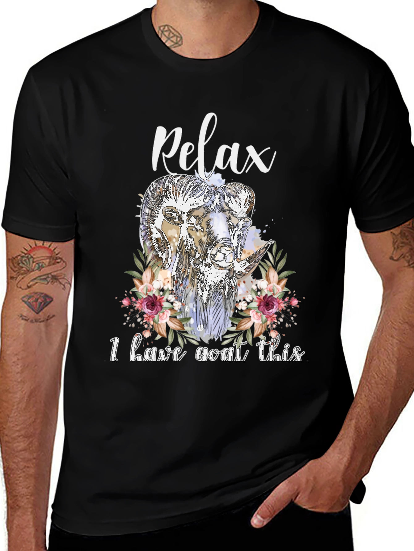 Variant 27 of Relax I Have Goat This T-Shirt