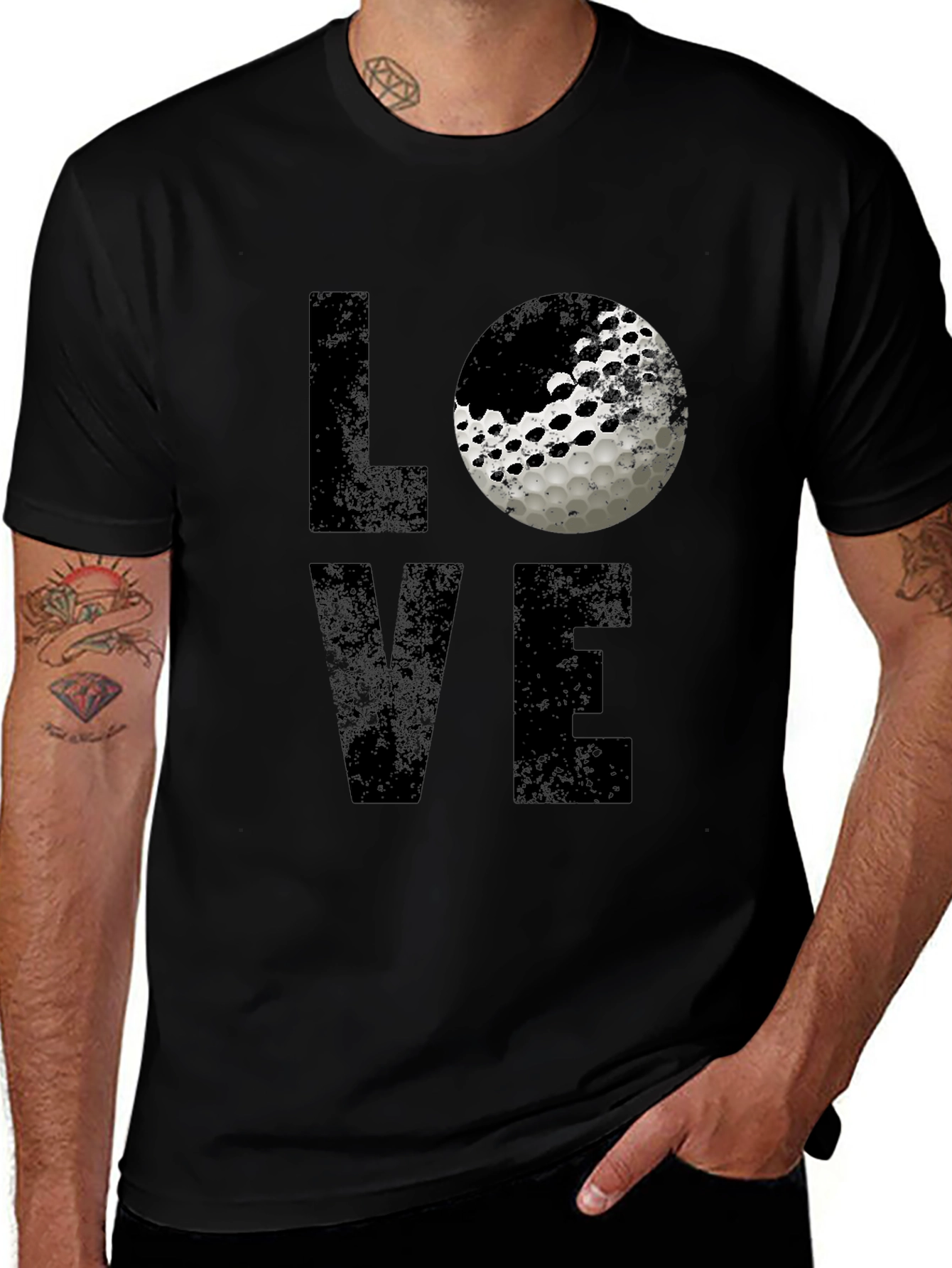 Golf Love T-Shirt - Stylish Golfer Tee