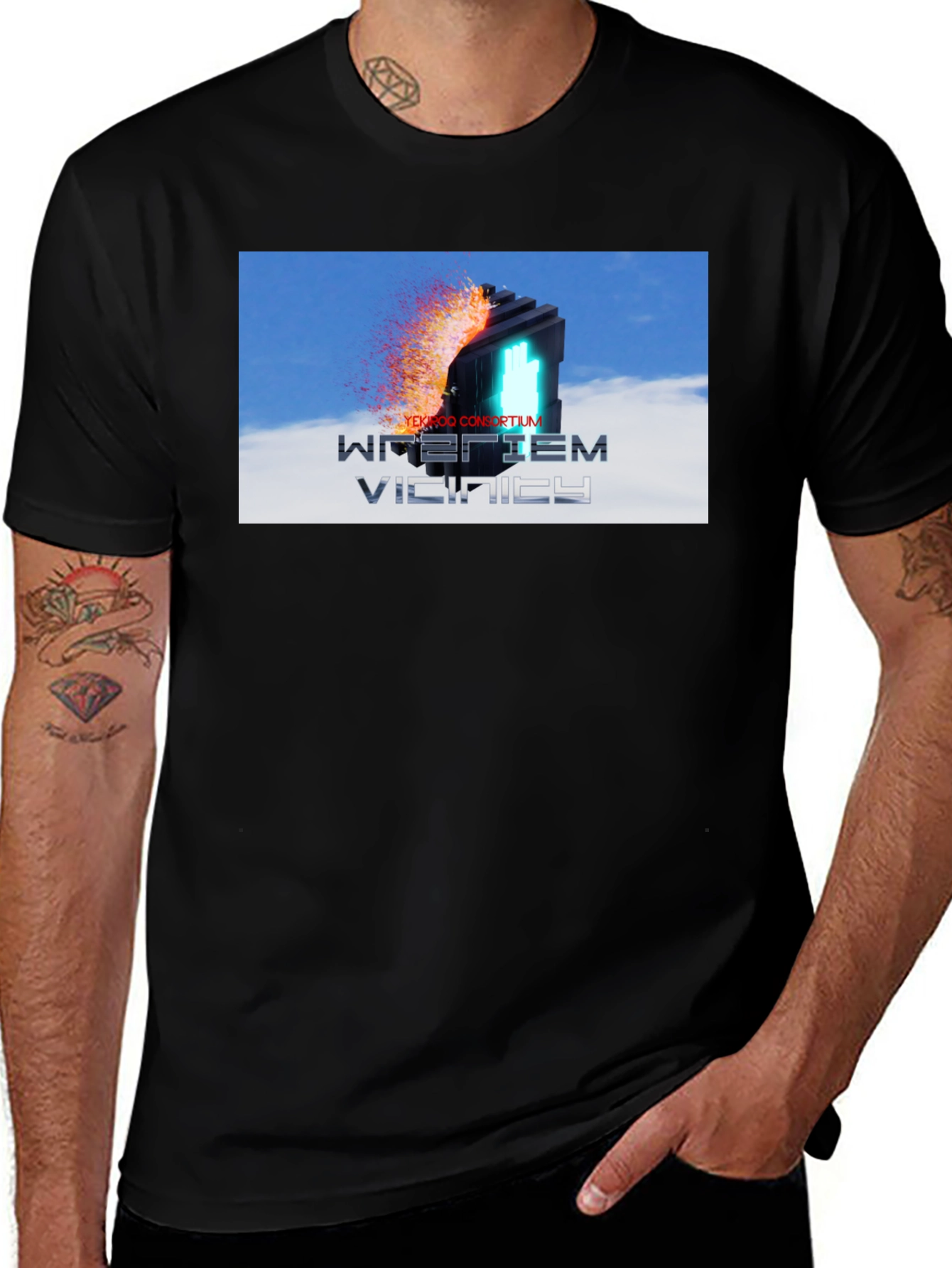 Sci-Fi Cube T-Shirt - Yexood Consortium