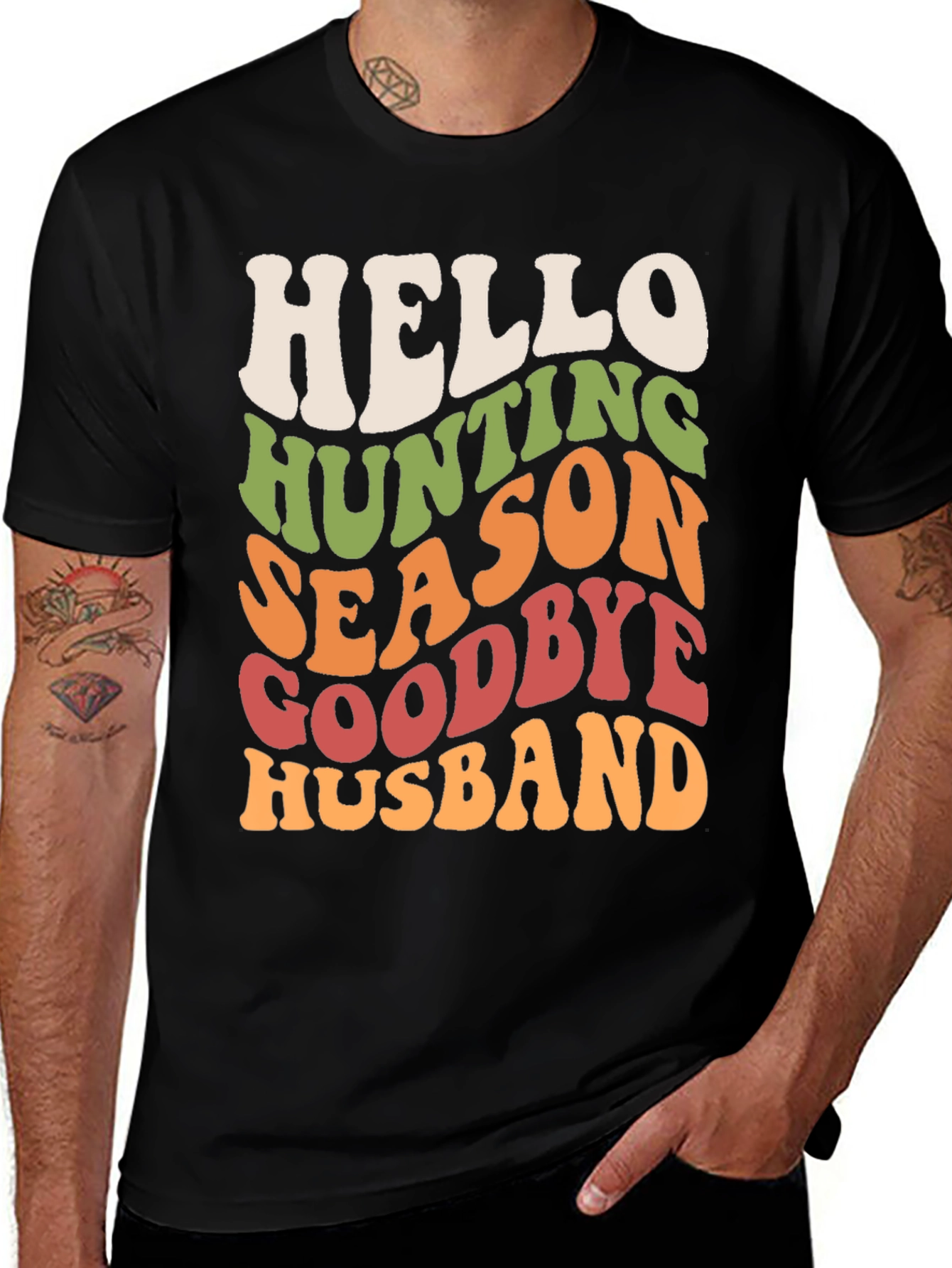 Variant 26 of Hello Hunting Season Goodbye Husband T-Shirt