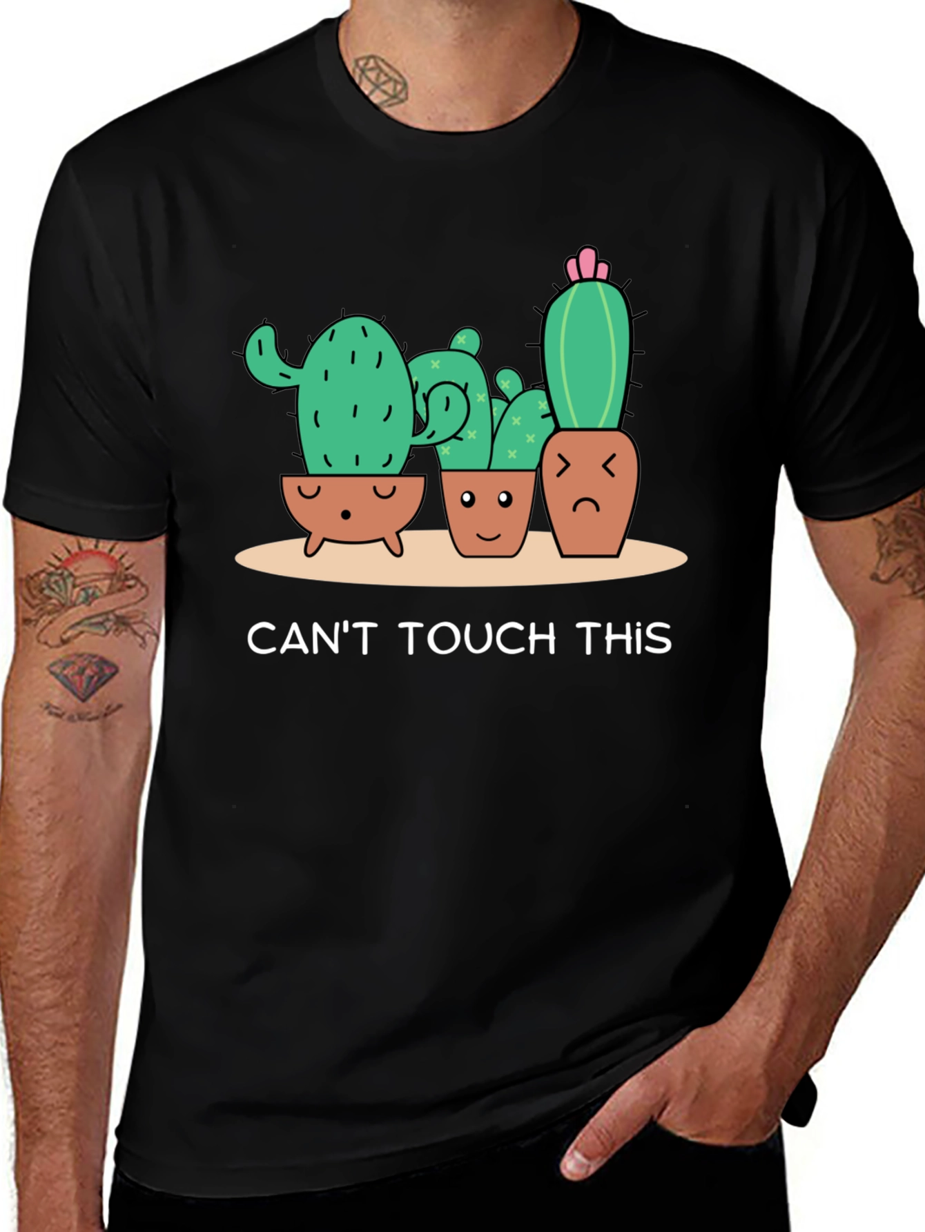 Variant 19 of Cactus Crew T-Shirt - Can't Touch This!