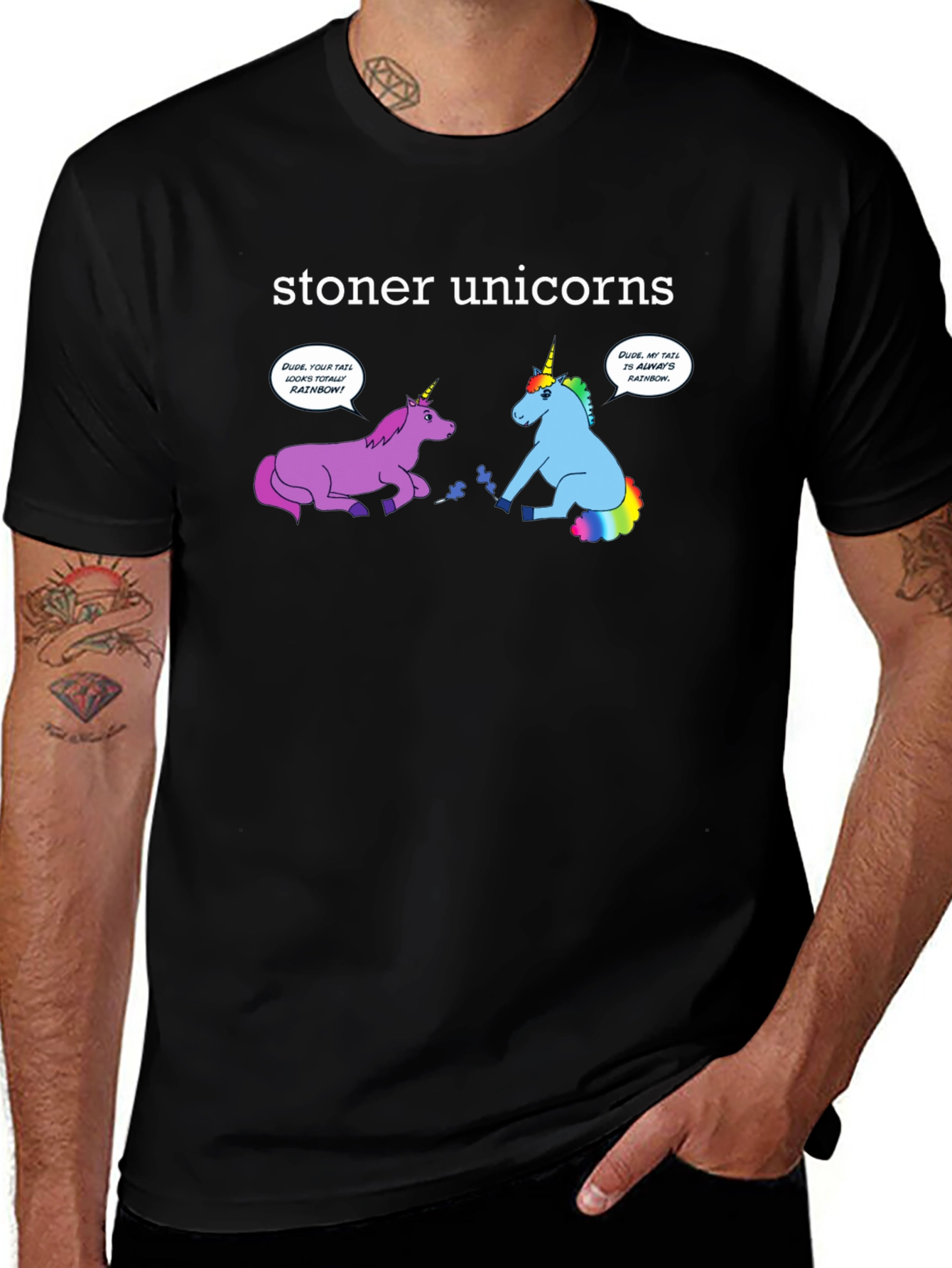 Variant 19 of Stoner Unicorns Graphic Tee