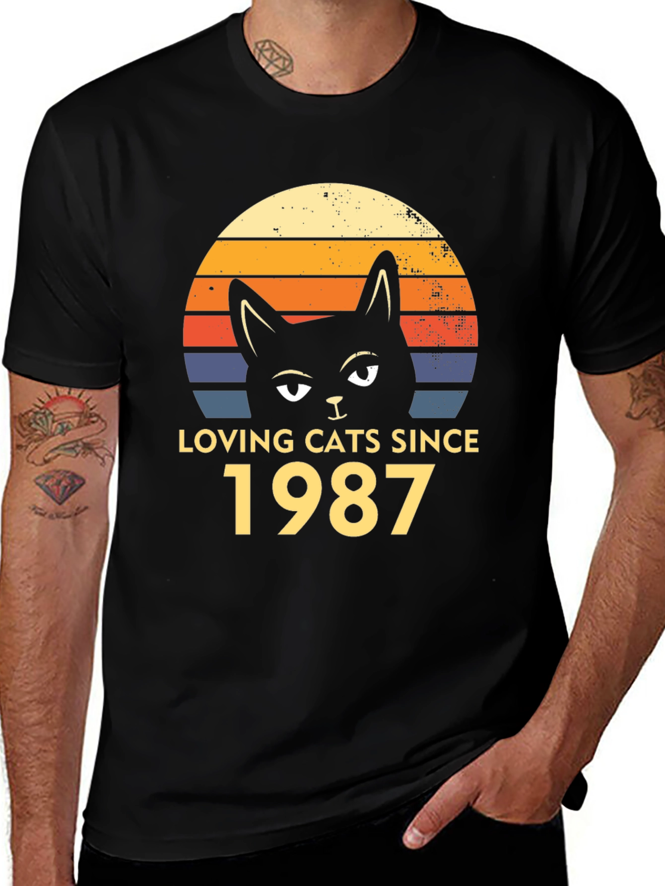 Variant 22 of Loving Cats Since 1987 T-Shirt
