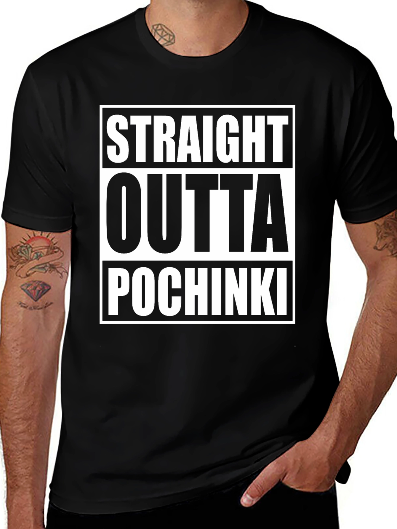 Variant 7 of Straight Outta Pochinki Graphic Tee