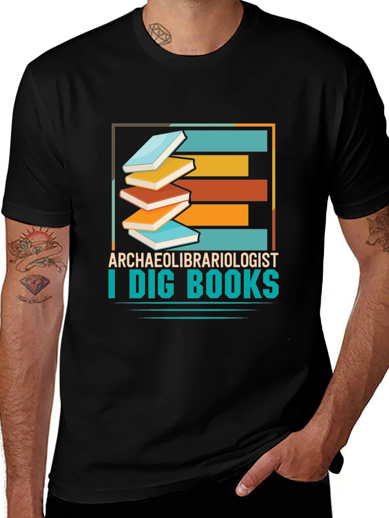 Archaeolibrariologist I Dig Books T-Shirt