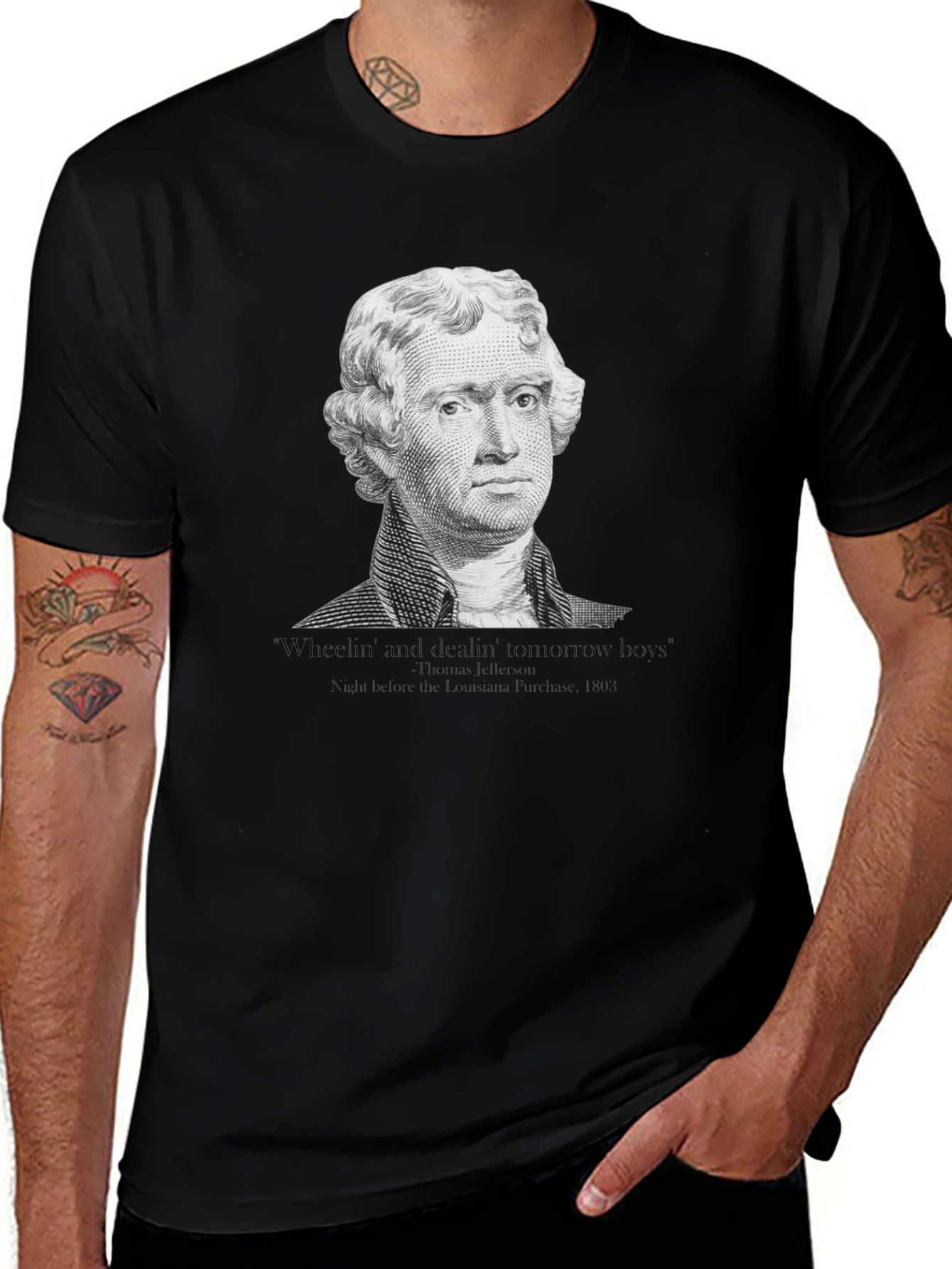 Thomas Jefferson Graphic T-Shirt