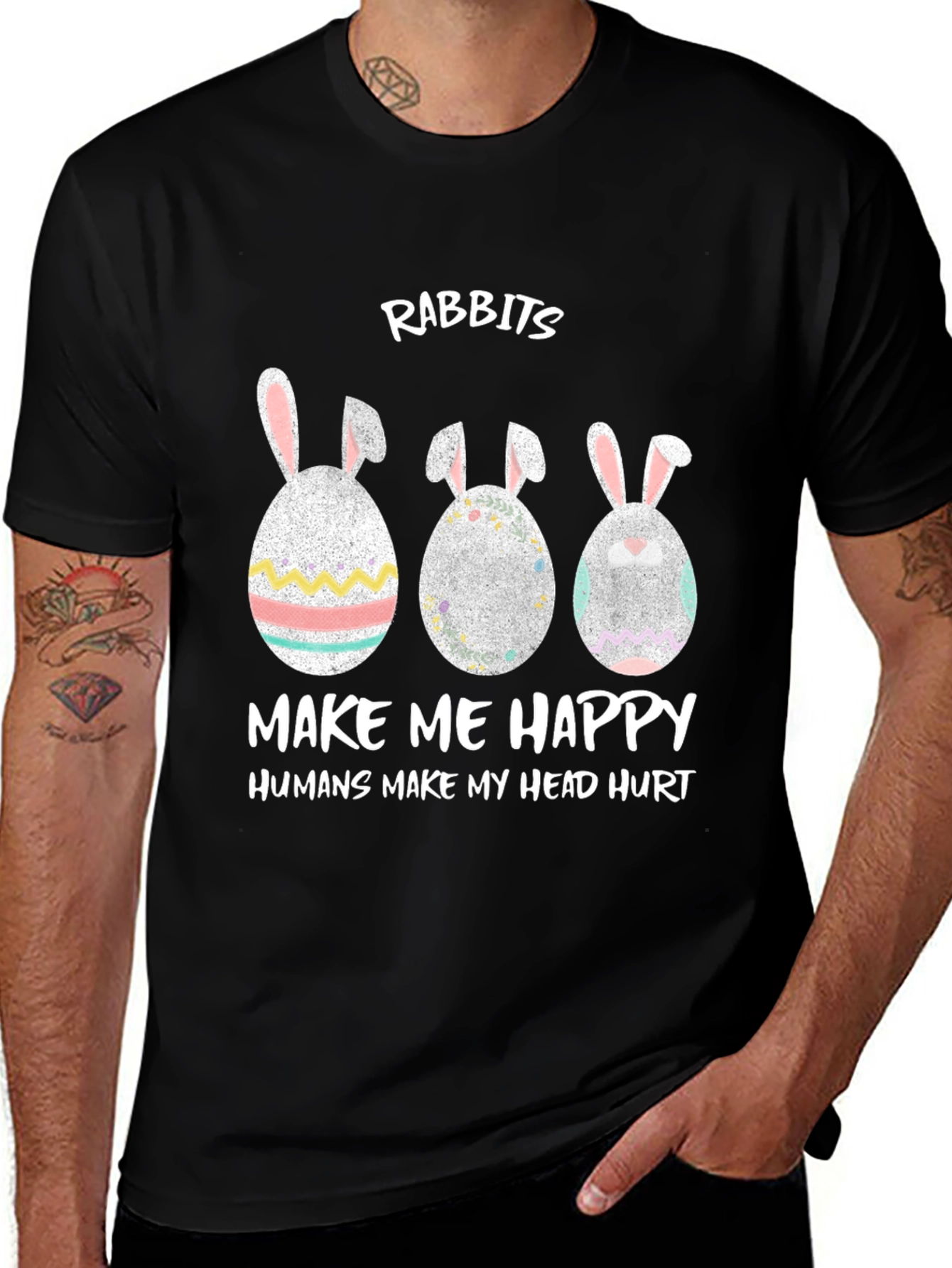 Camiseta con Diseño Pascual de Conejitos