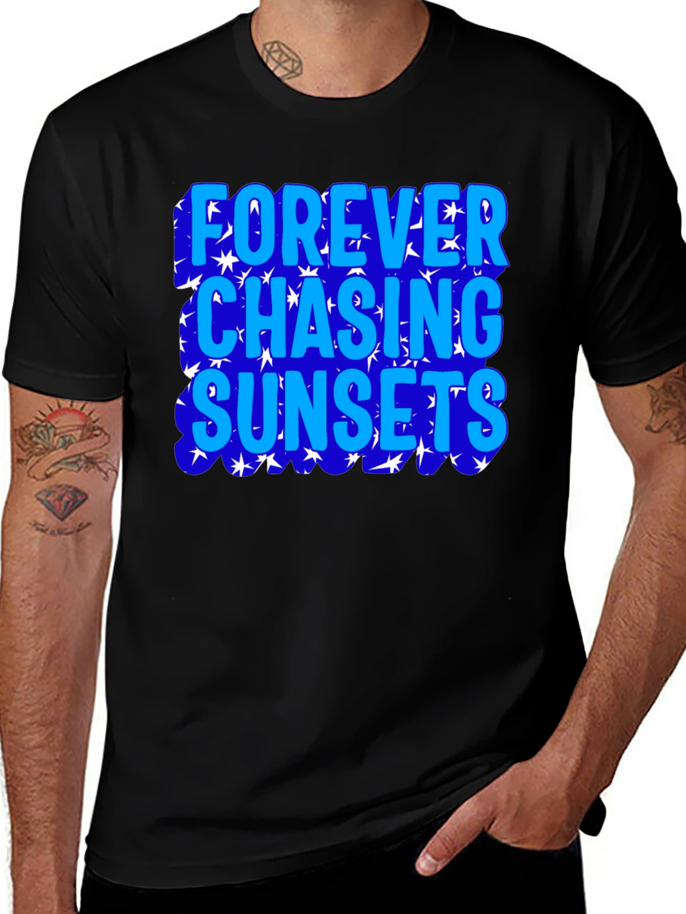Variant 29 of Forever Chasing Sunsets Graphic Tee