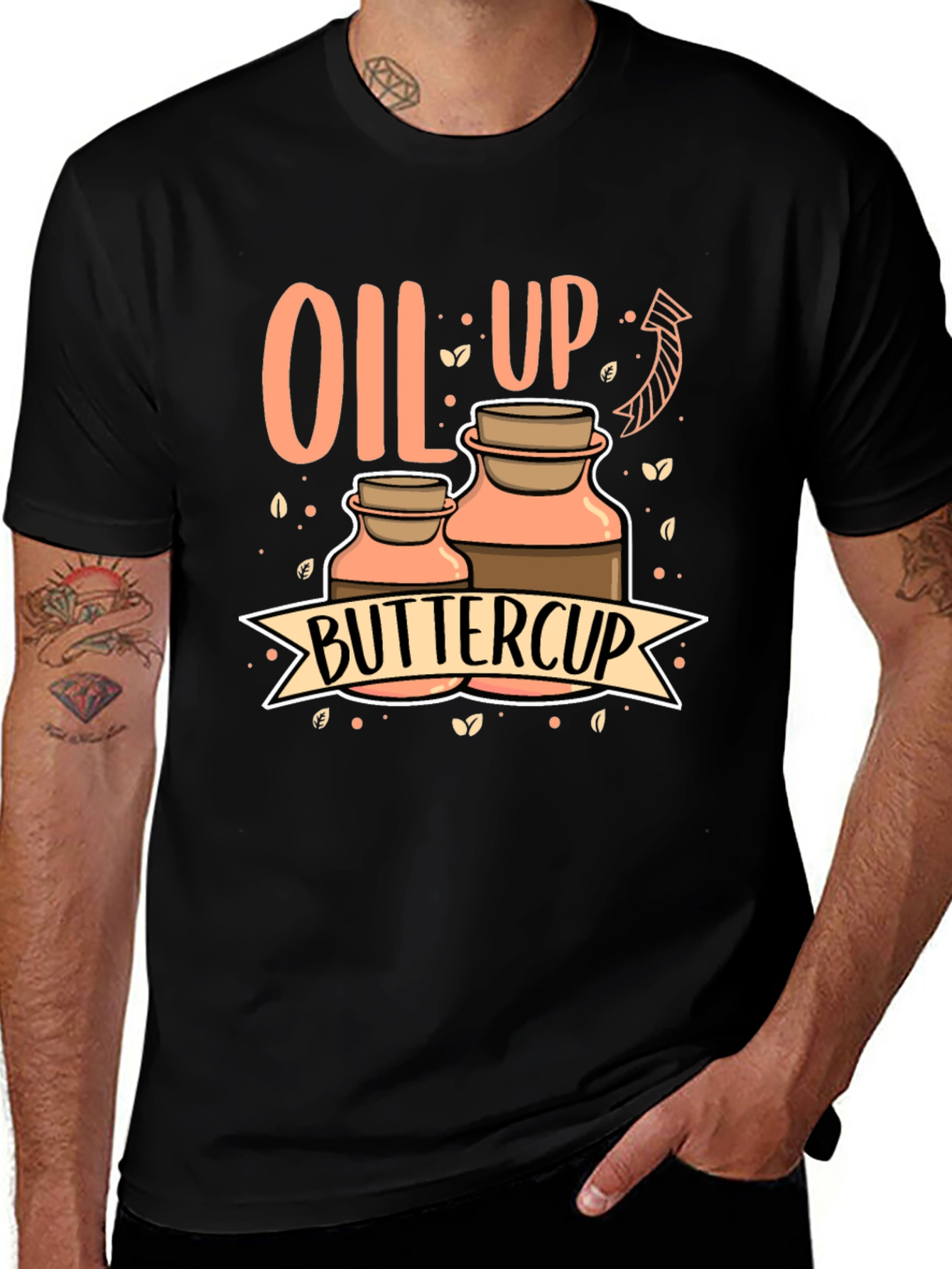 Variant 16 of Oil Up Buttercup Essential Oil T-Shirt