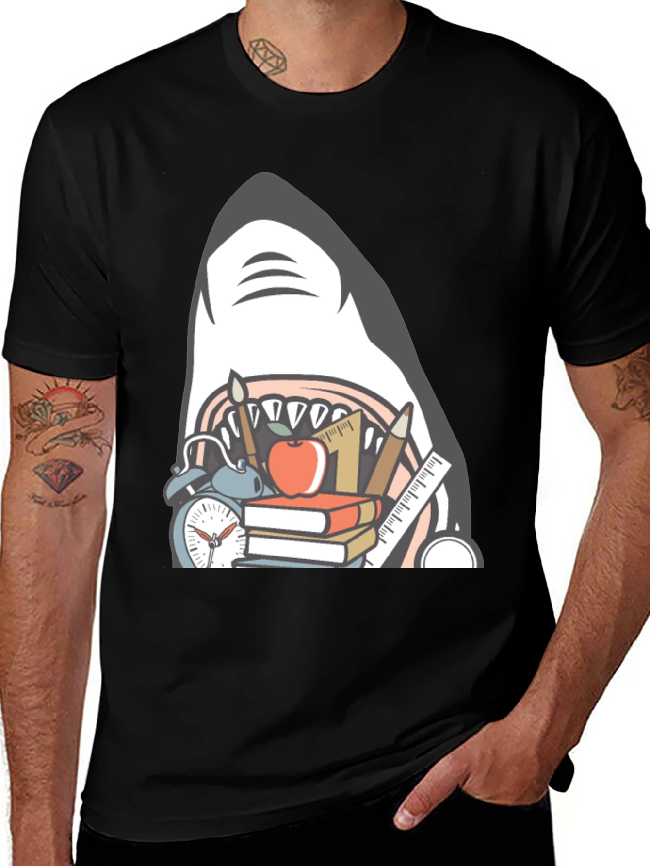 Variant 19 of Shark Teacher T-Shirt