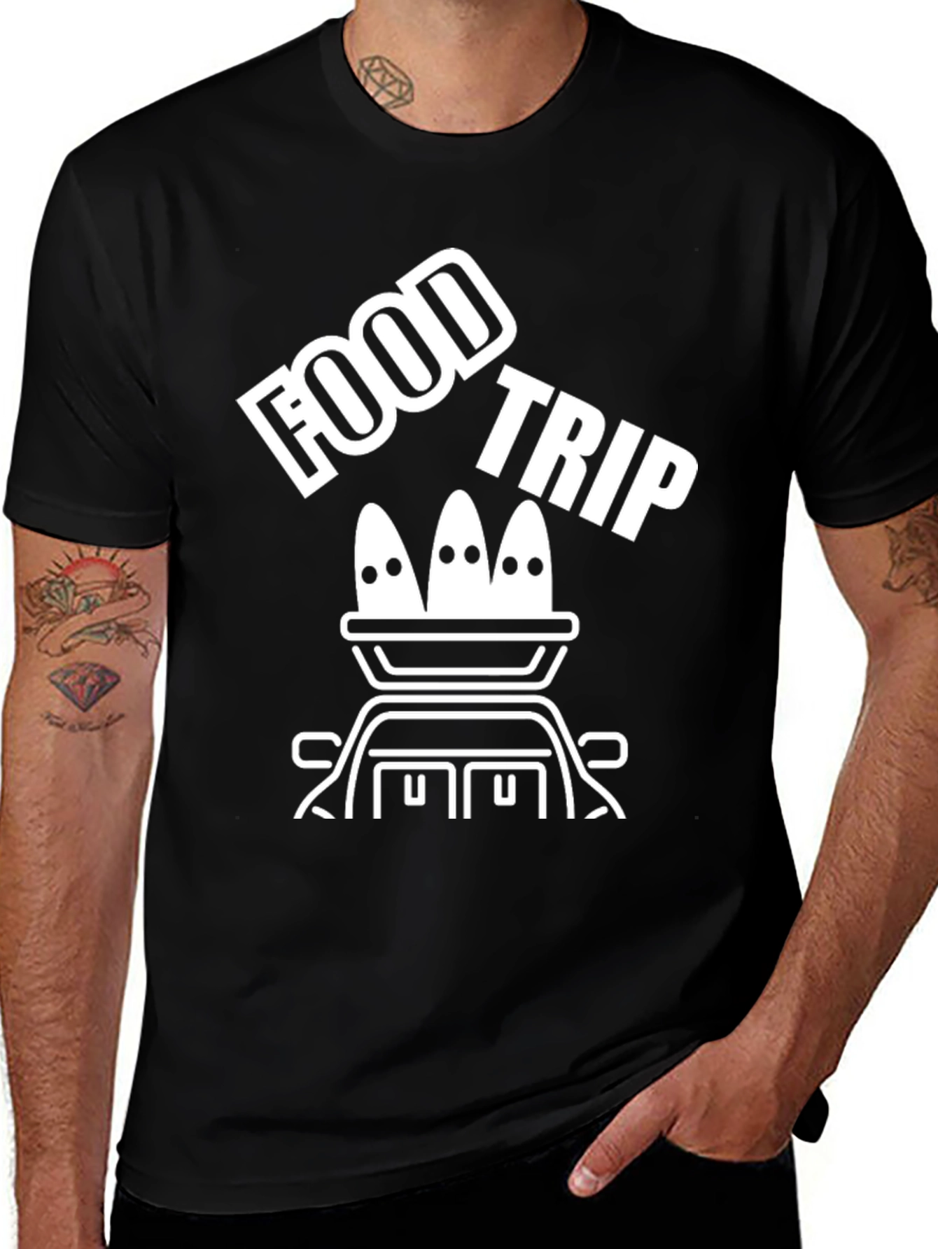 Variant 10 of Food Trip T-Shirt - Road Trip Ready