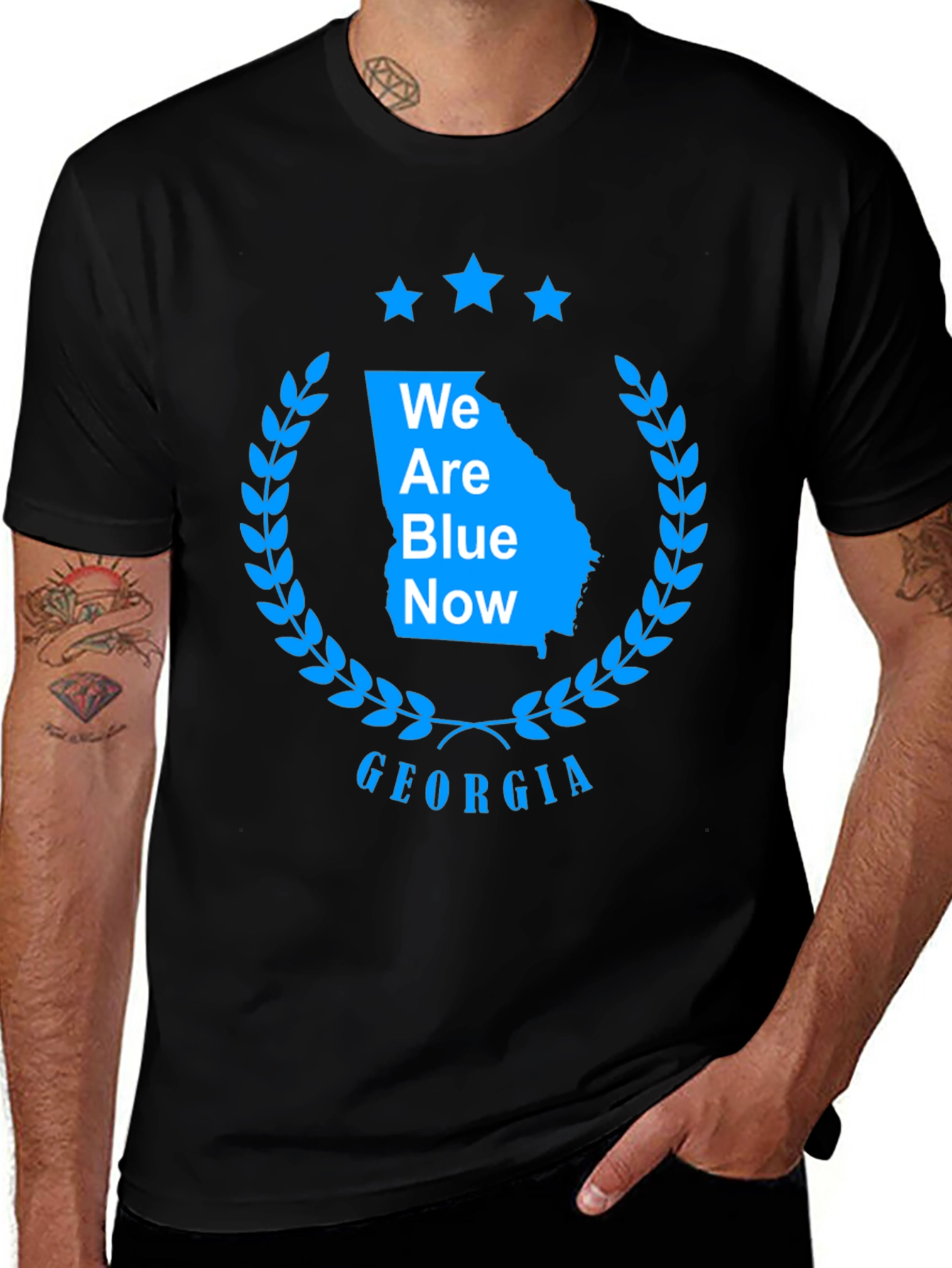 Variant 20 of Georgia We Are Blue Now T-Shirt