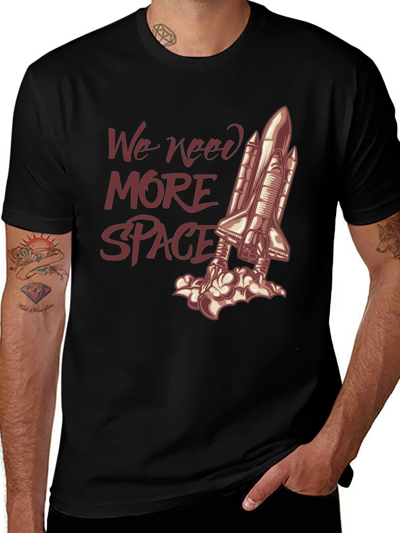 Variant 16 of We Need More Space Graphic Tee