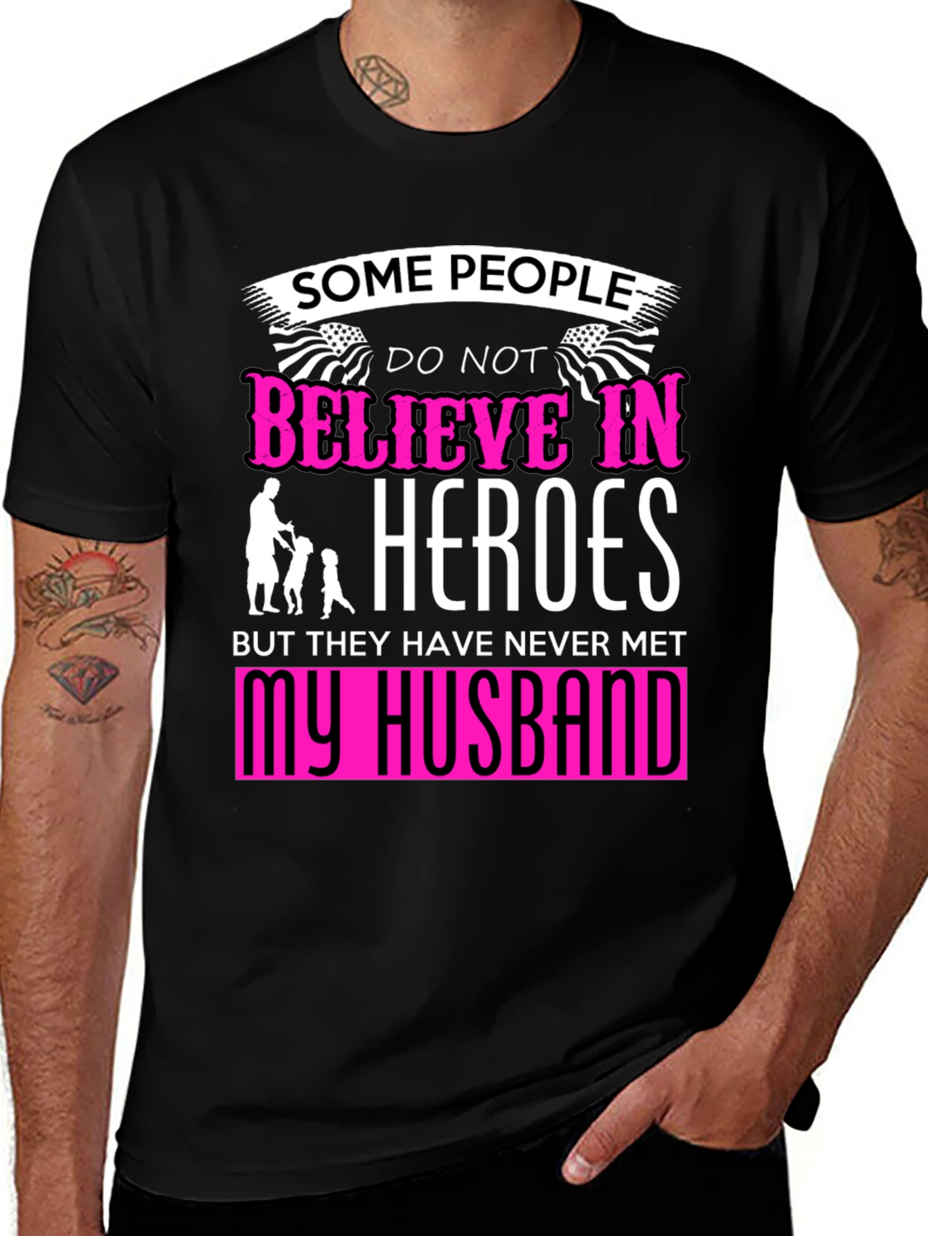 Variant 16 of My Husband, My Hero T-Shirt