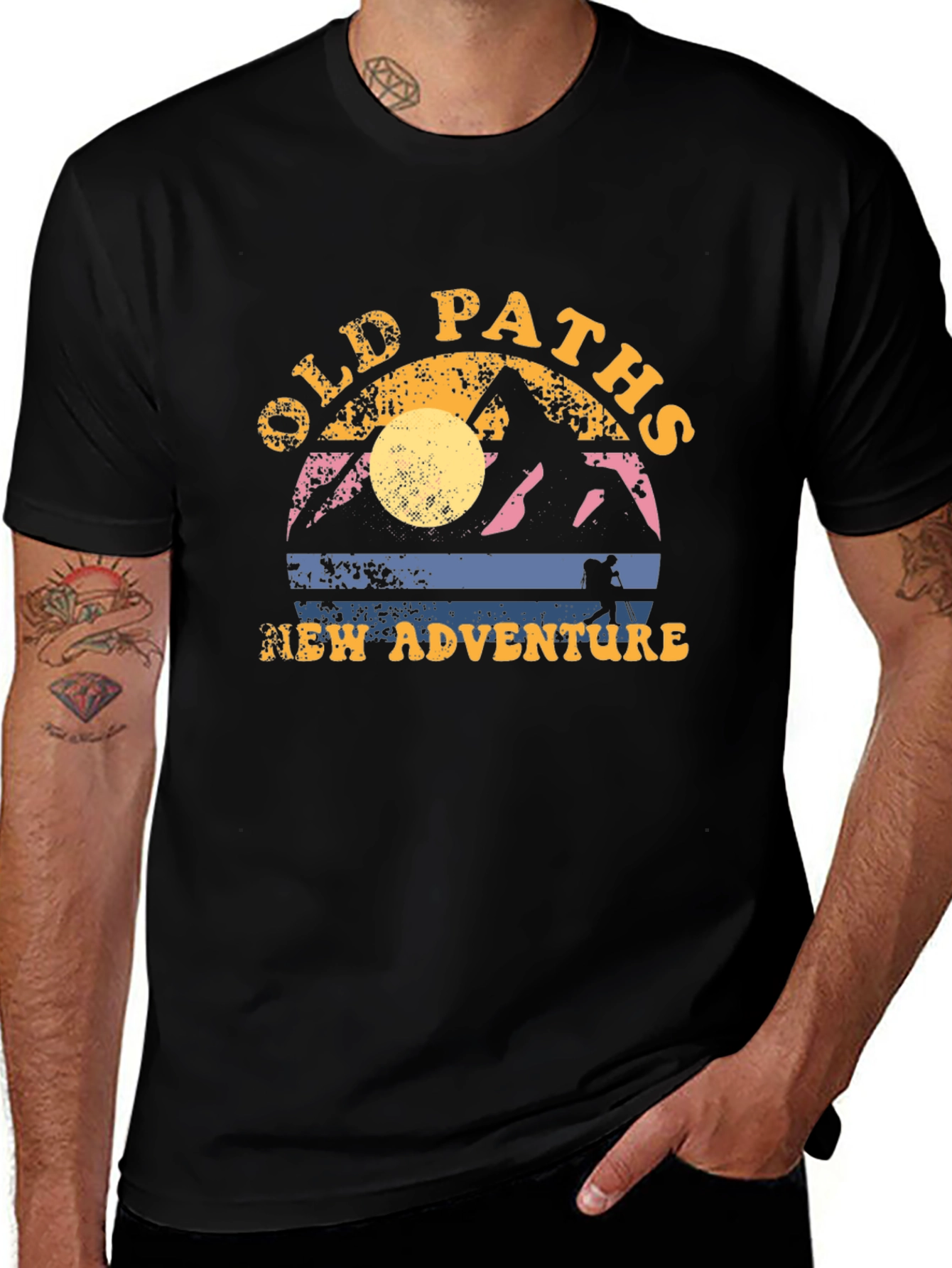 Variant 29 of Old Paths New Adventure Graphic Tee