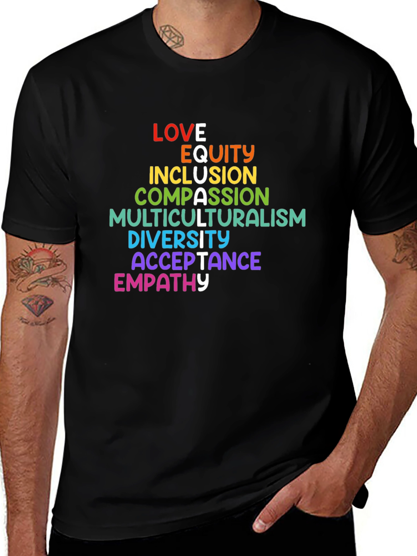 Variant 19 of Love, Equity, & Inclusion Graphic Tee