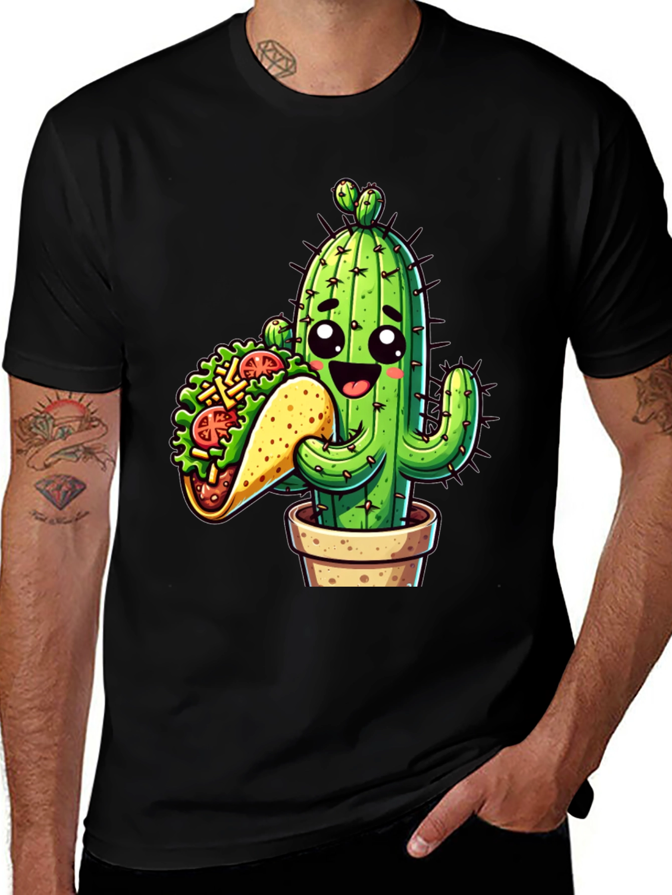 Variant 27 of Cactus Taco Graphic Tee
