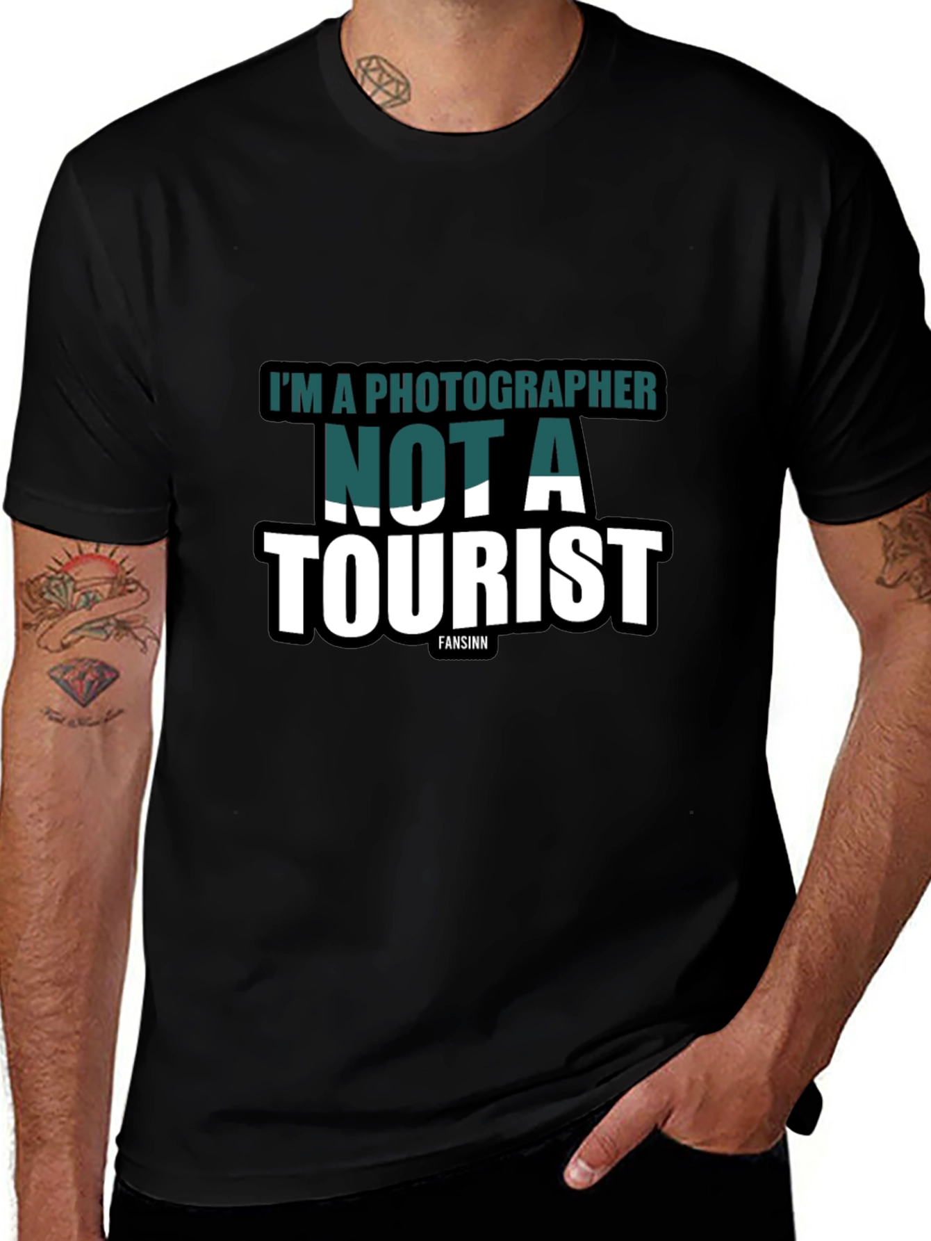 Variant 26 of Photographer Not a Tourist Graphic T-Shirt