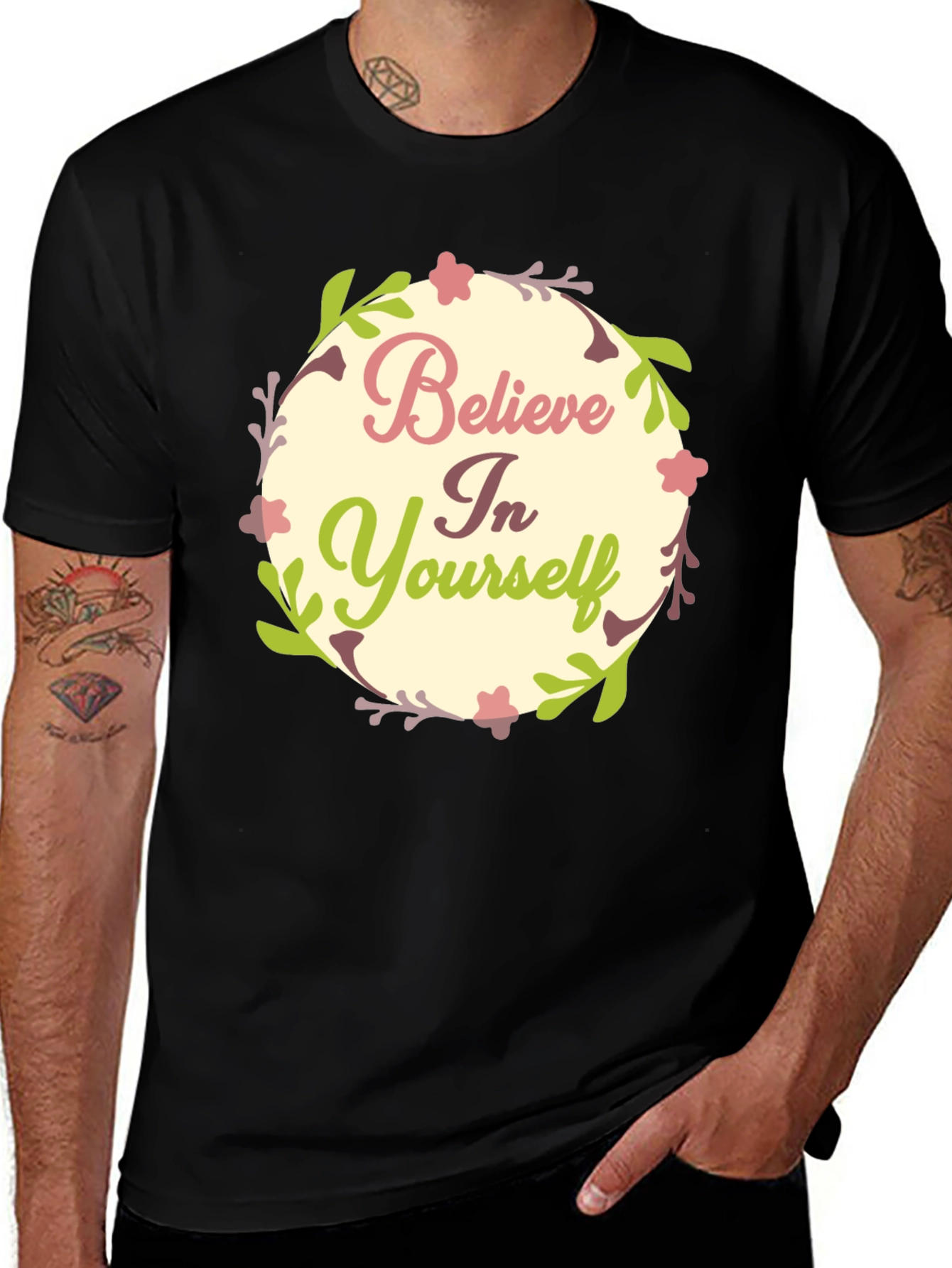 Variant 24 of Believe In Yourself Graphic Tee