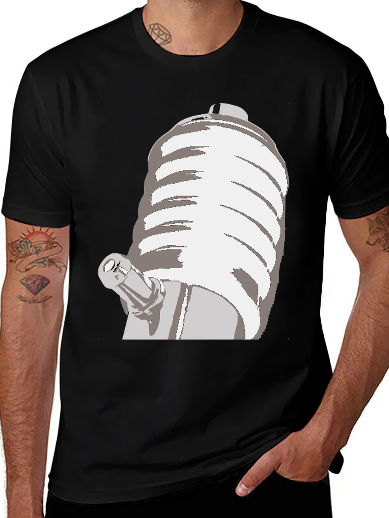 Variant 12 of Bong Graphic T-Shirt - Cool Smoker Apparel