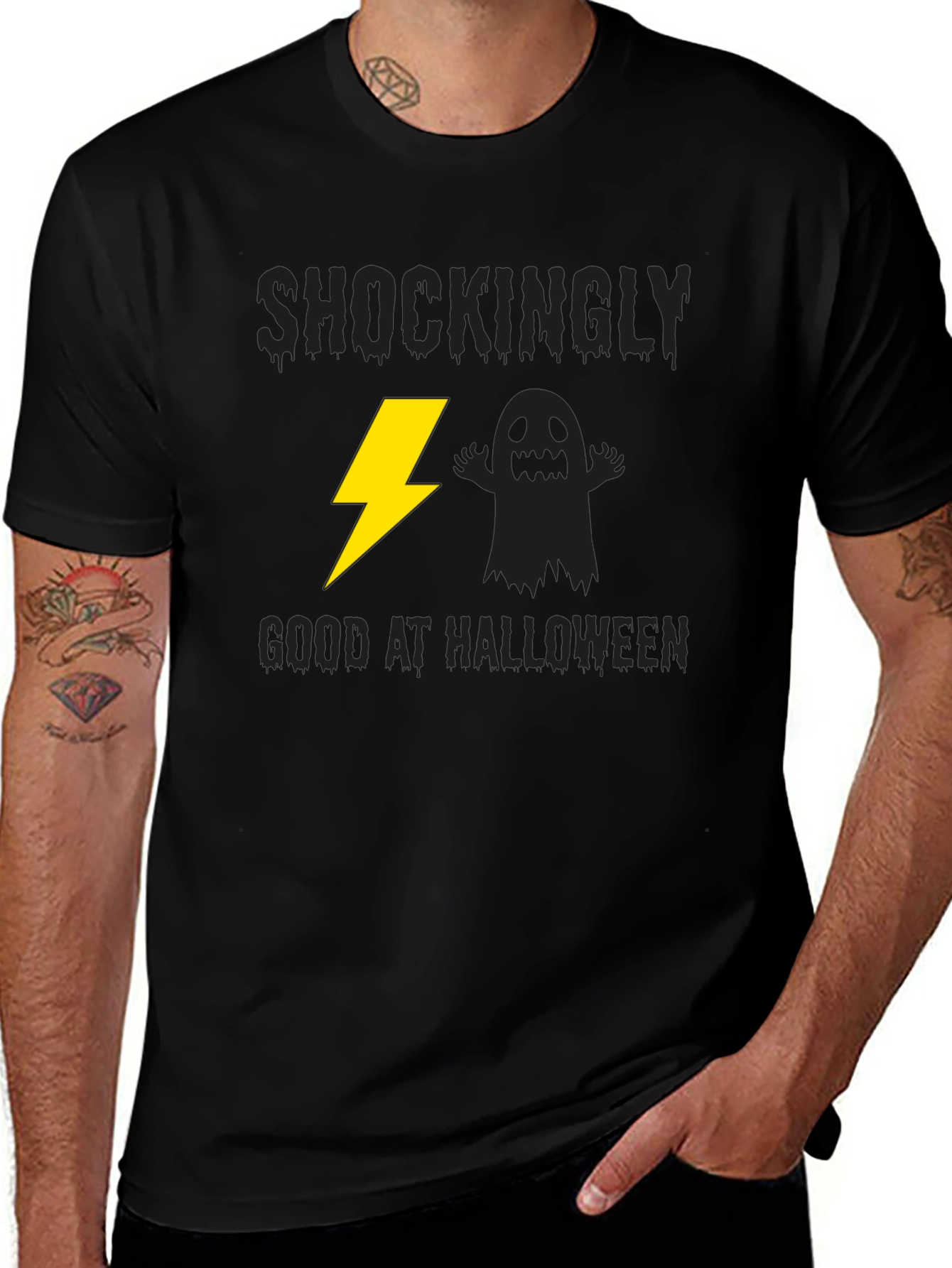 Variant 18 of Shockingly Good Halloween Graphic Tee