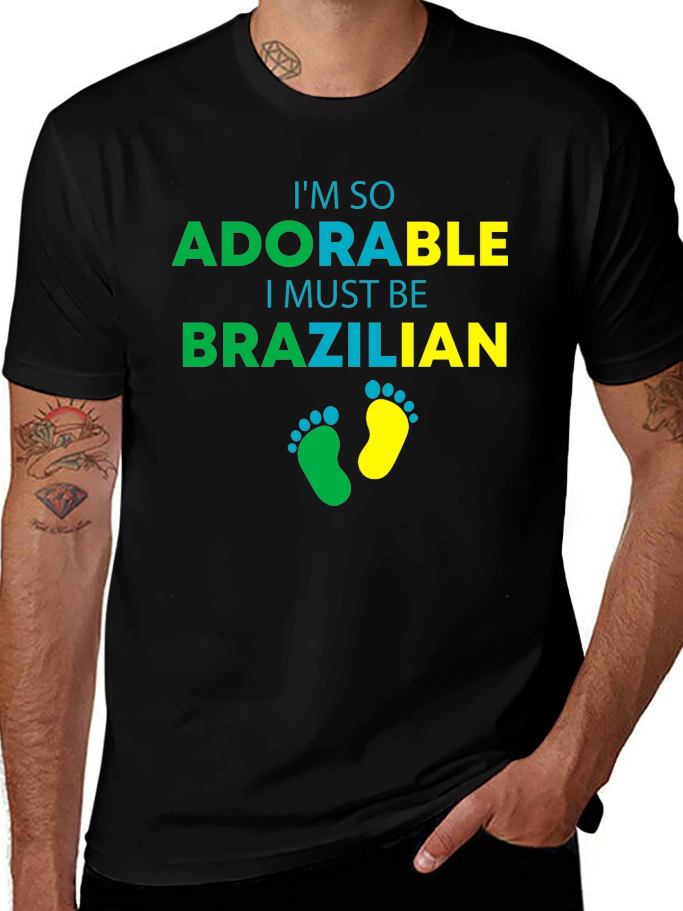 Adorable Brazilian T-Shirt - Cute Infant Design