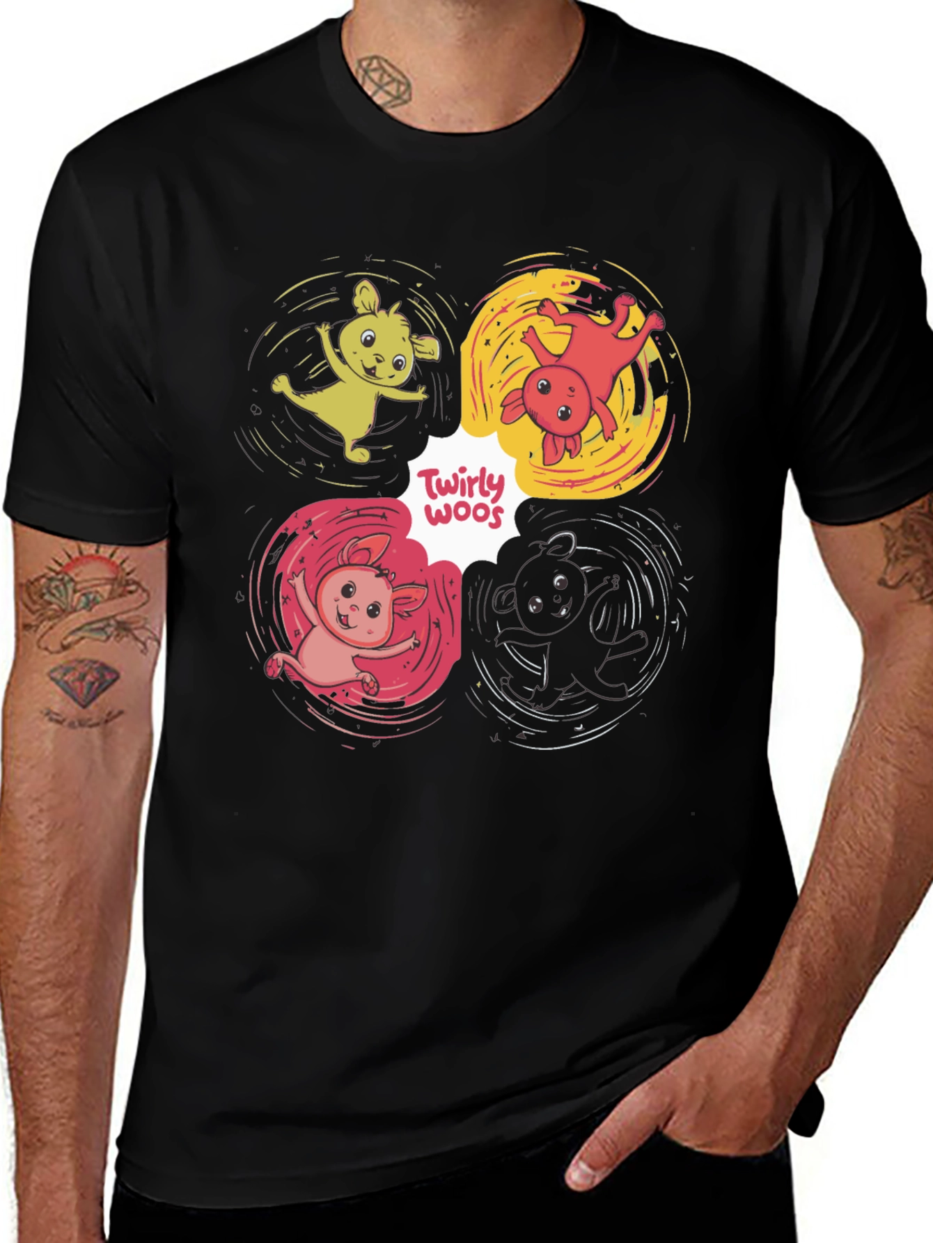 Variant 30 of Twirly Woos Cartoon T-Shirt