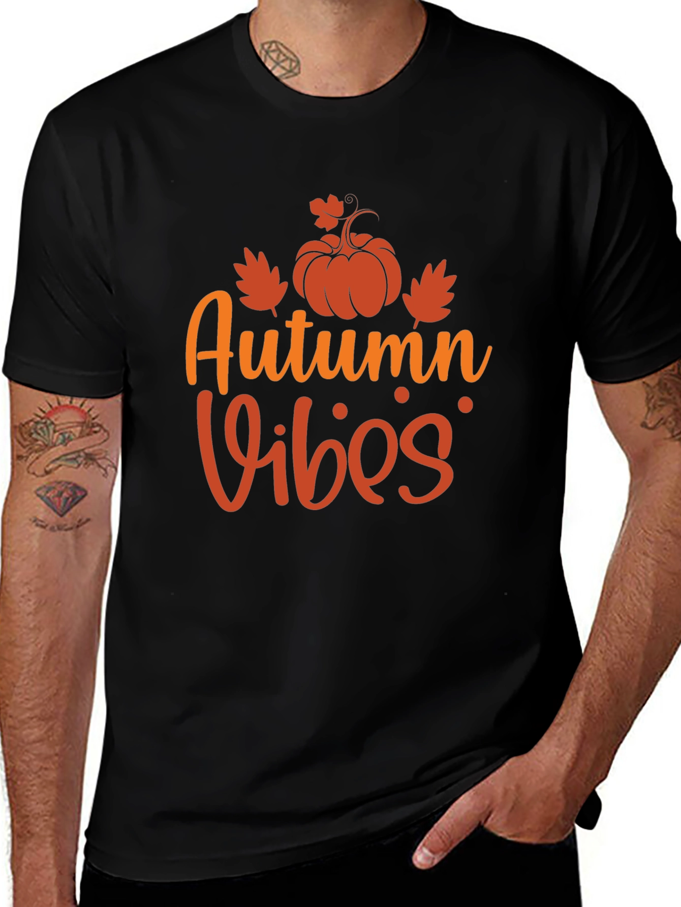 Variant 29 of Autumn Vibes Graphic Tee - Fall Season Shirt