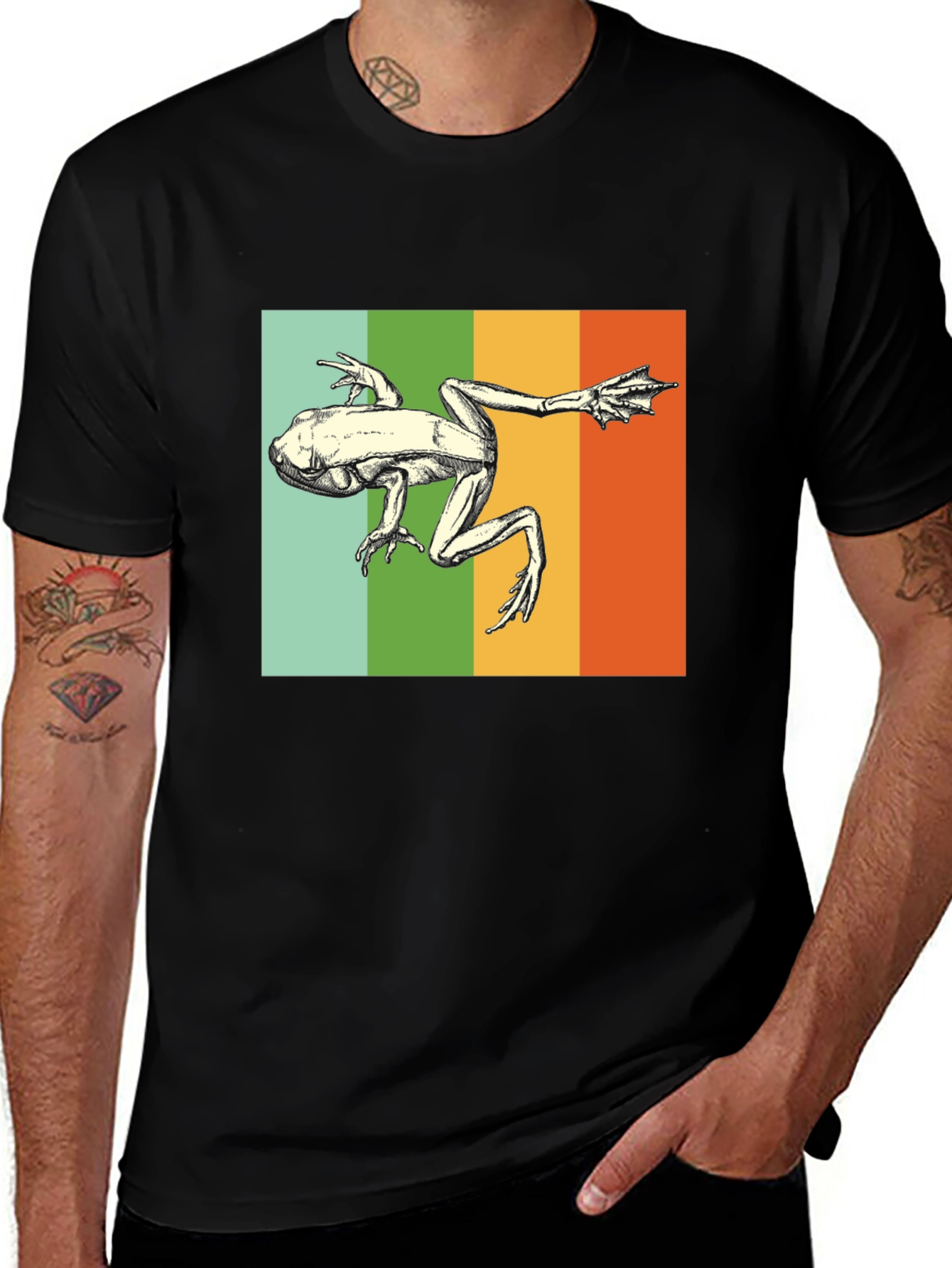Variant 16 of Retro Frog T-Shirt