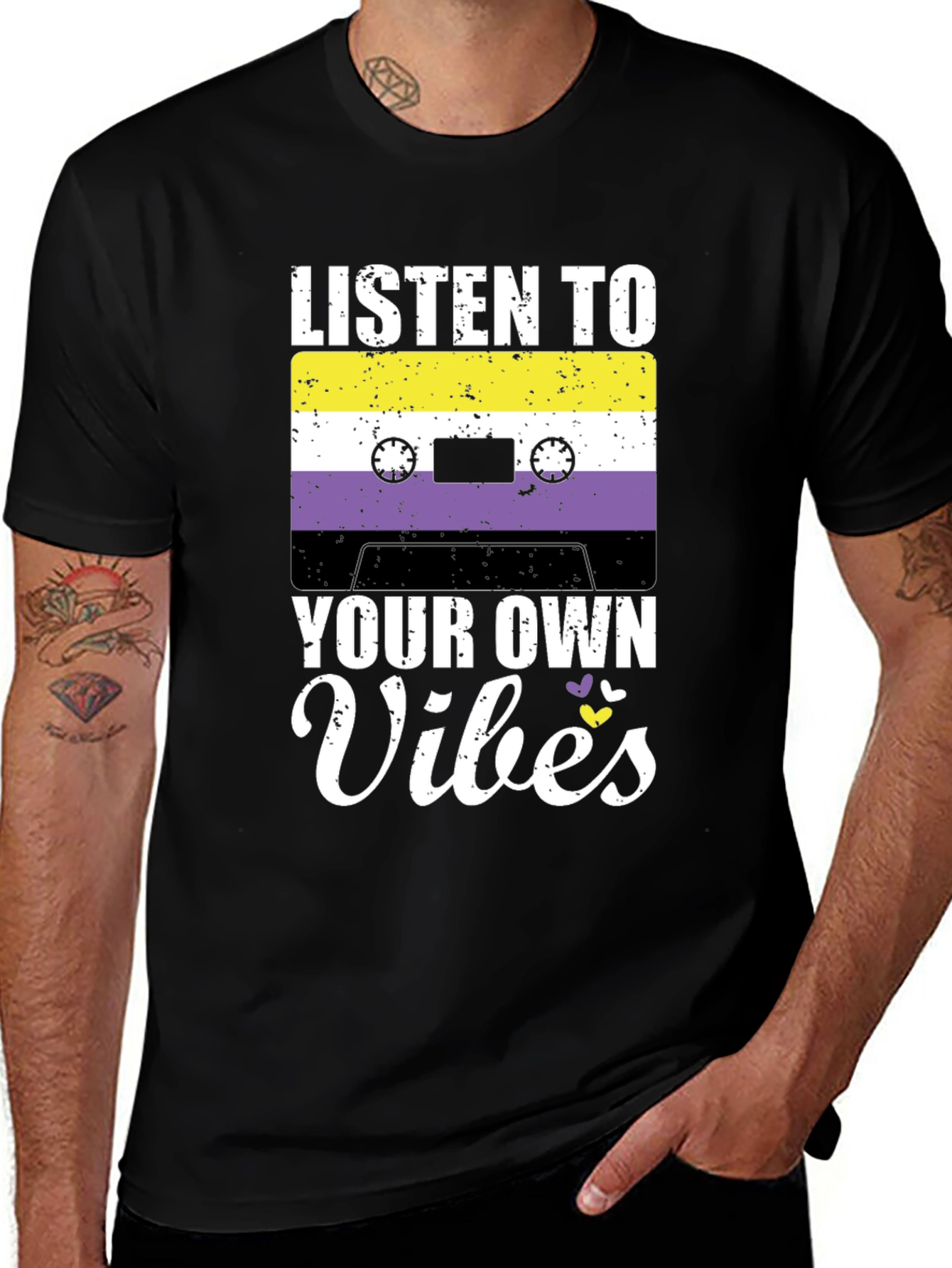 Variant 21 of Listen to Your Own Vibes T-Shirt