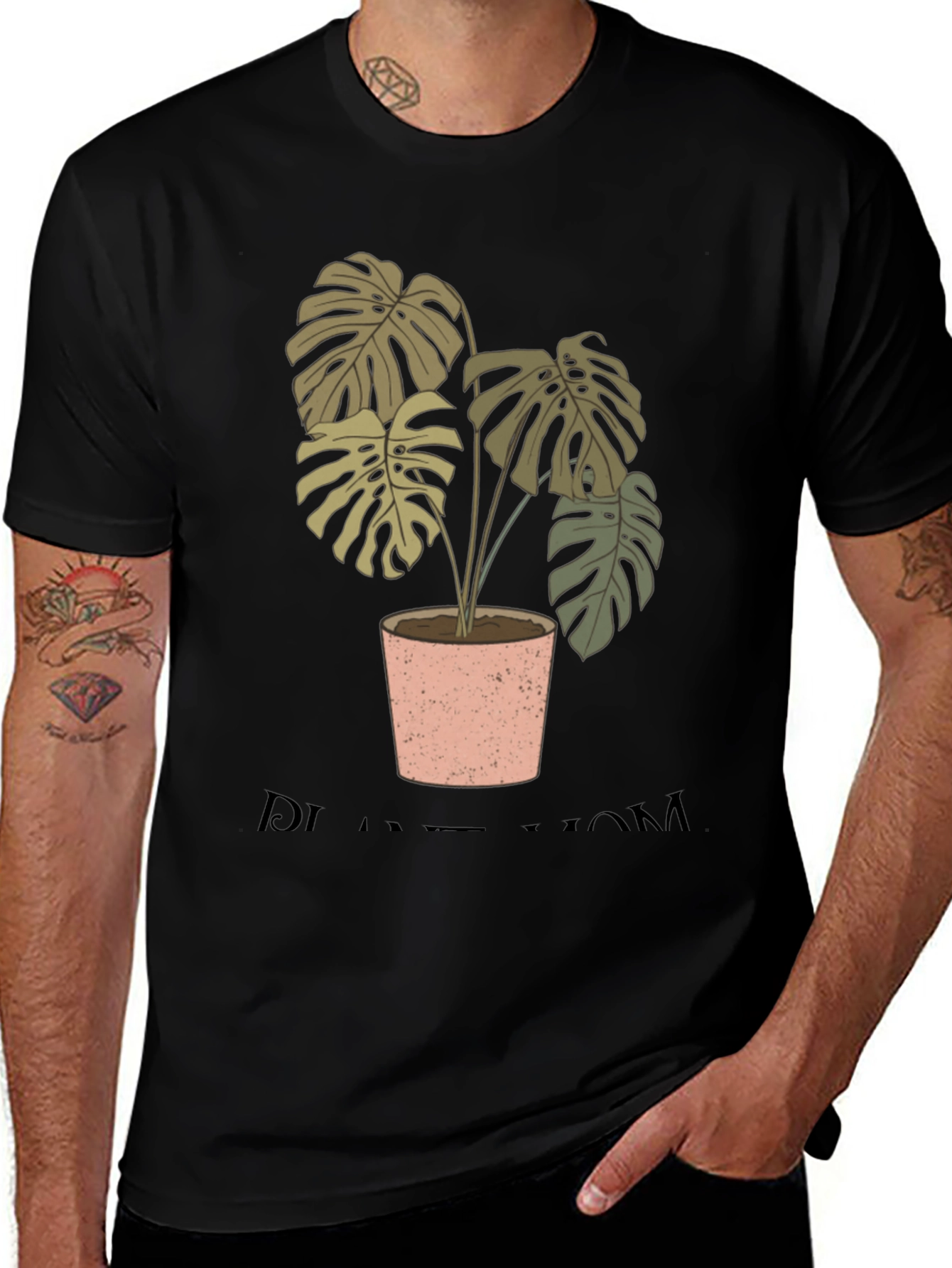 Variant 9 of Plant Mom Graphic Tee - Stylish & Comfy!