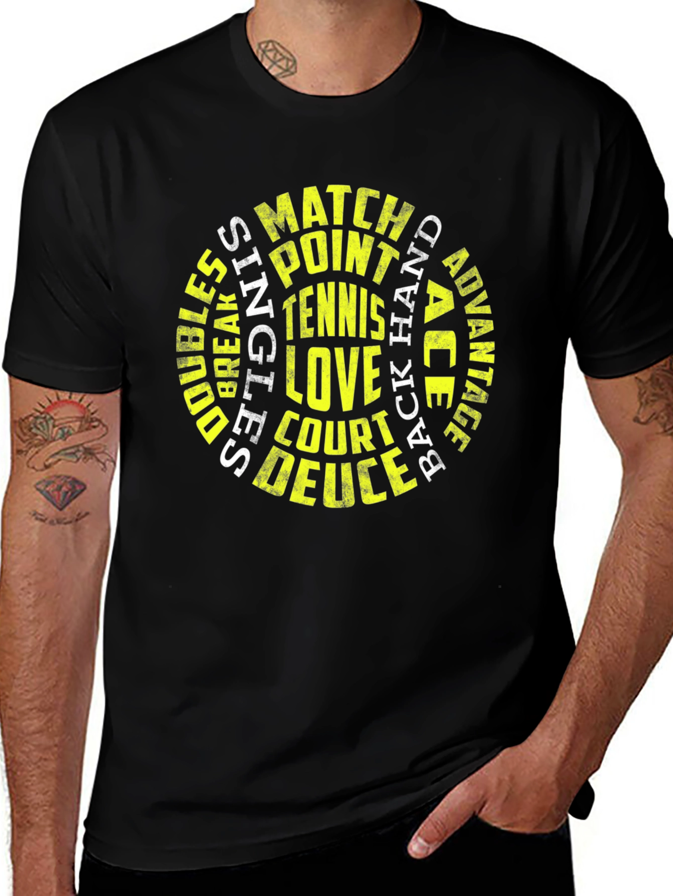 Tennis Lover T-Shirt: Match Point Ace Design