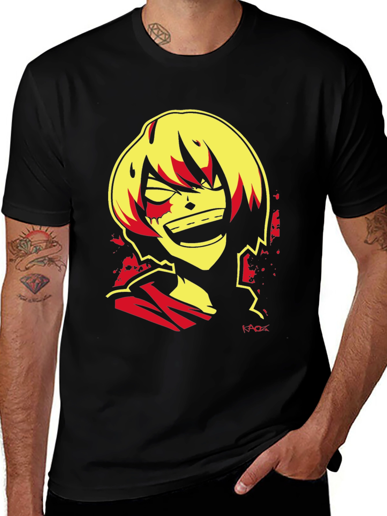 Variant 2 of Graphic Tee - Animated Character Print