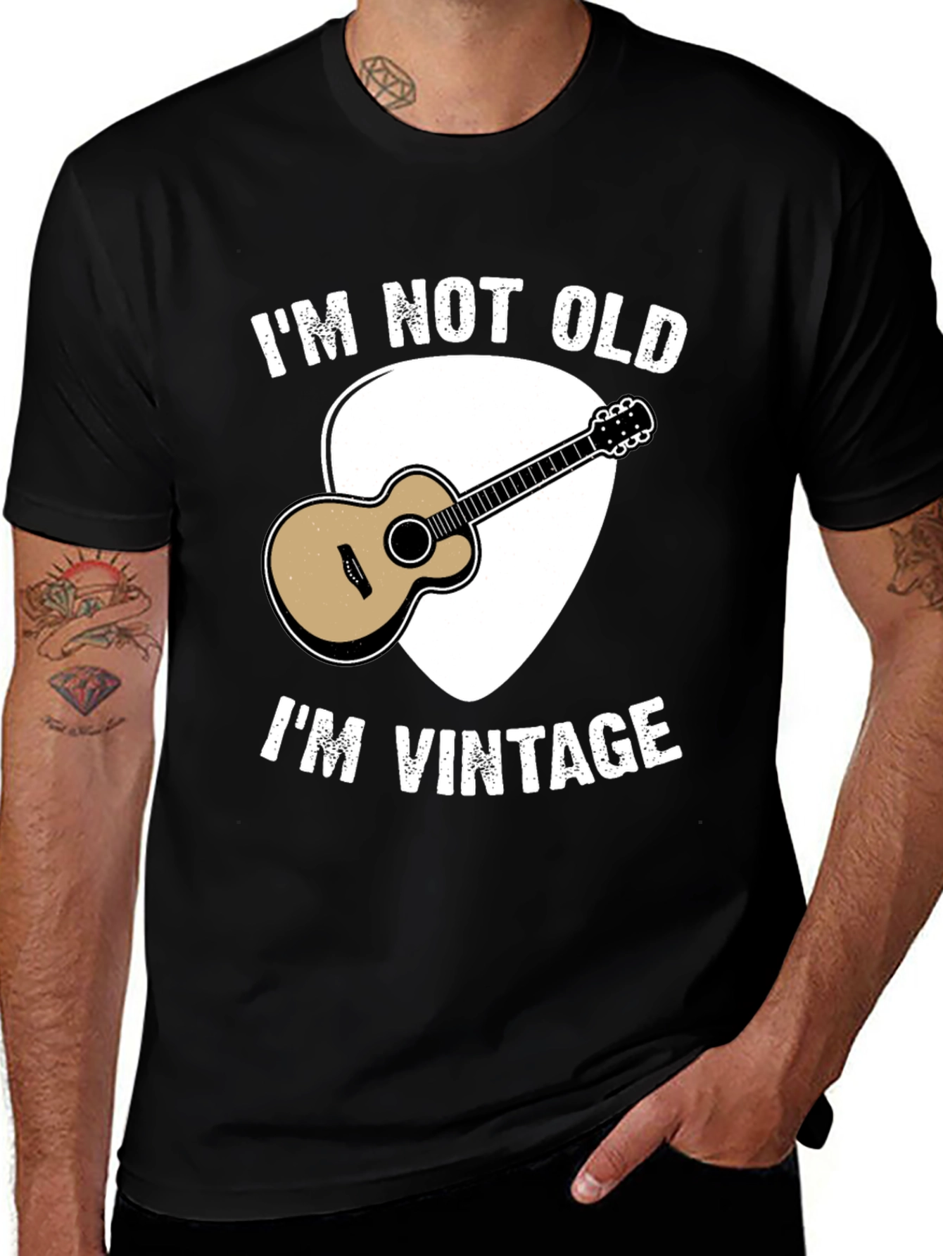 Variant 15 of I'm Not Old I'm Vintage Guitar T-Shirt