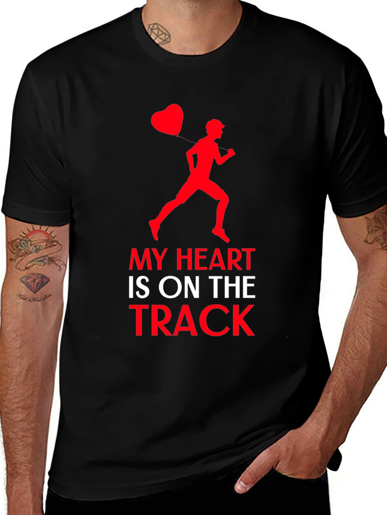 Variant 24 of My Heart is On The Track T-Shirt