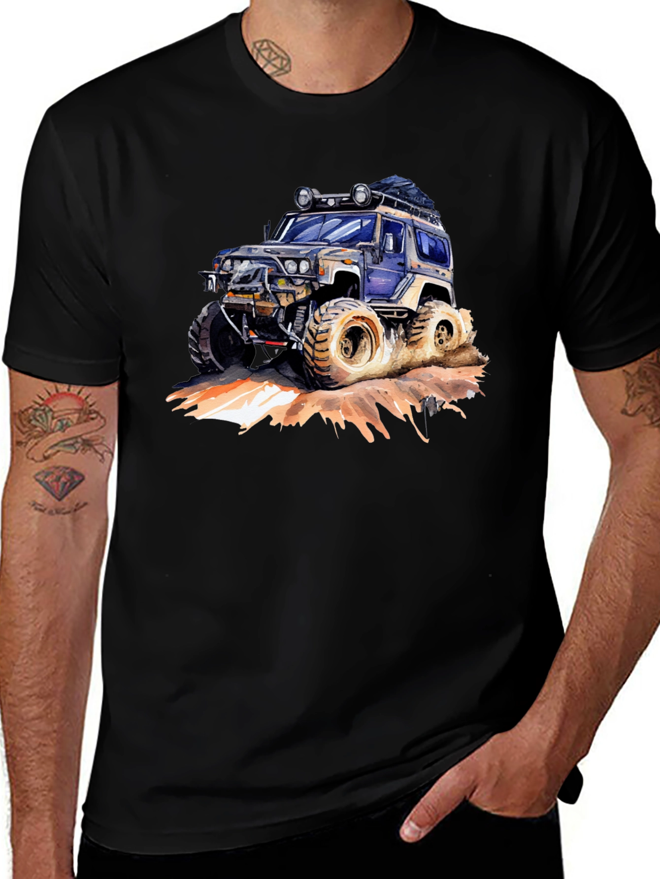 Variant 16 of Off-Road Adventure T-Shirt - Mudding Fun