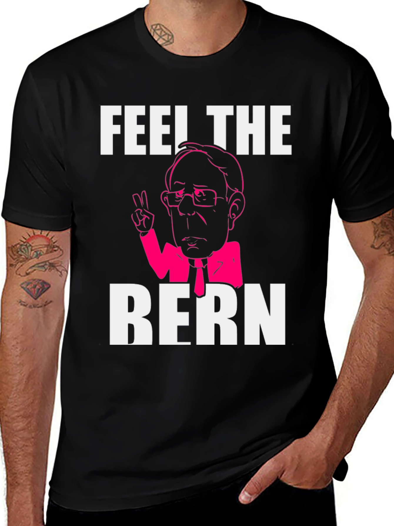Variant 14 of Feel The Bern Graphic T-Shirt