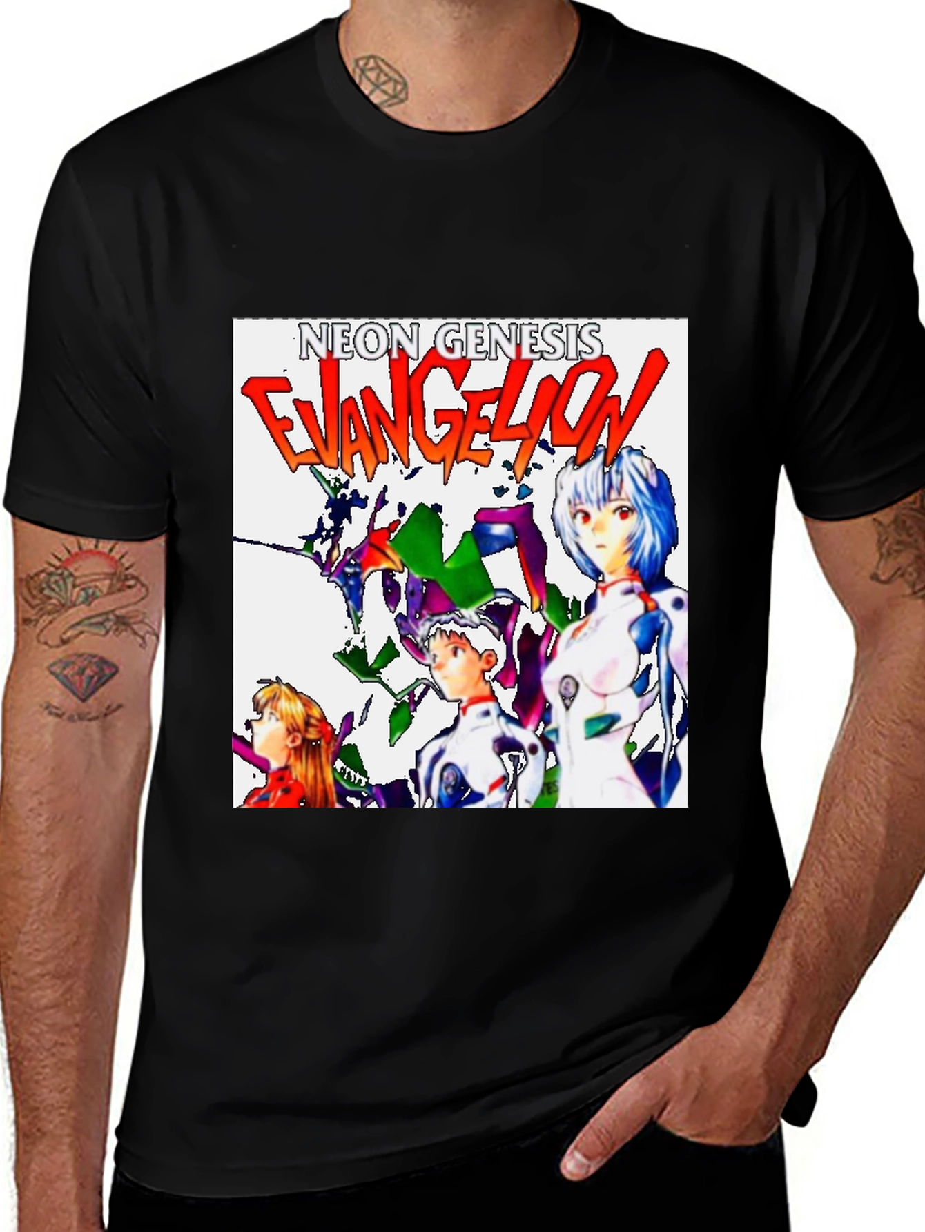 Variant 8 of Neon Genesis Evangelion T-Shirt Anime