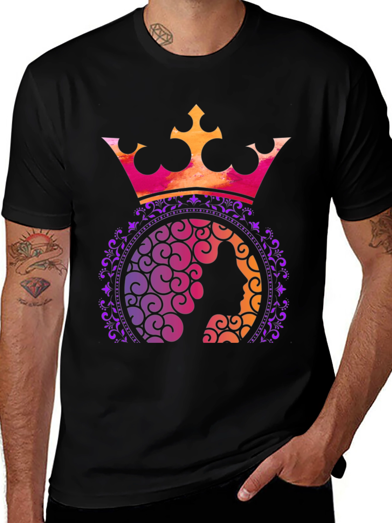 Variant 12 of Queen Crown Graphic T-Shirt - Stylish Tee