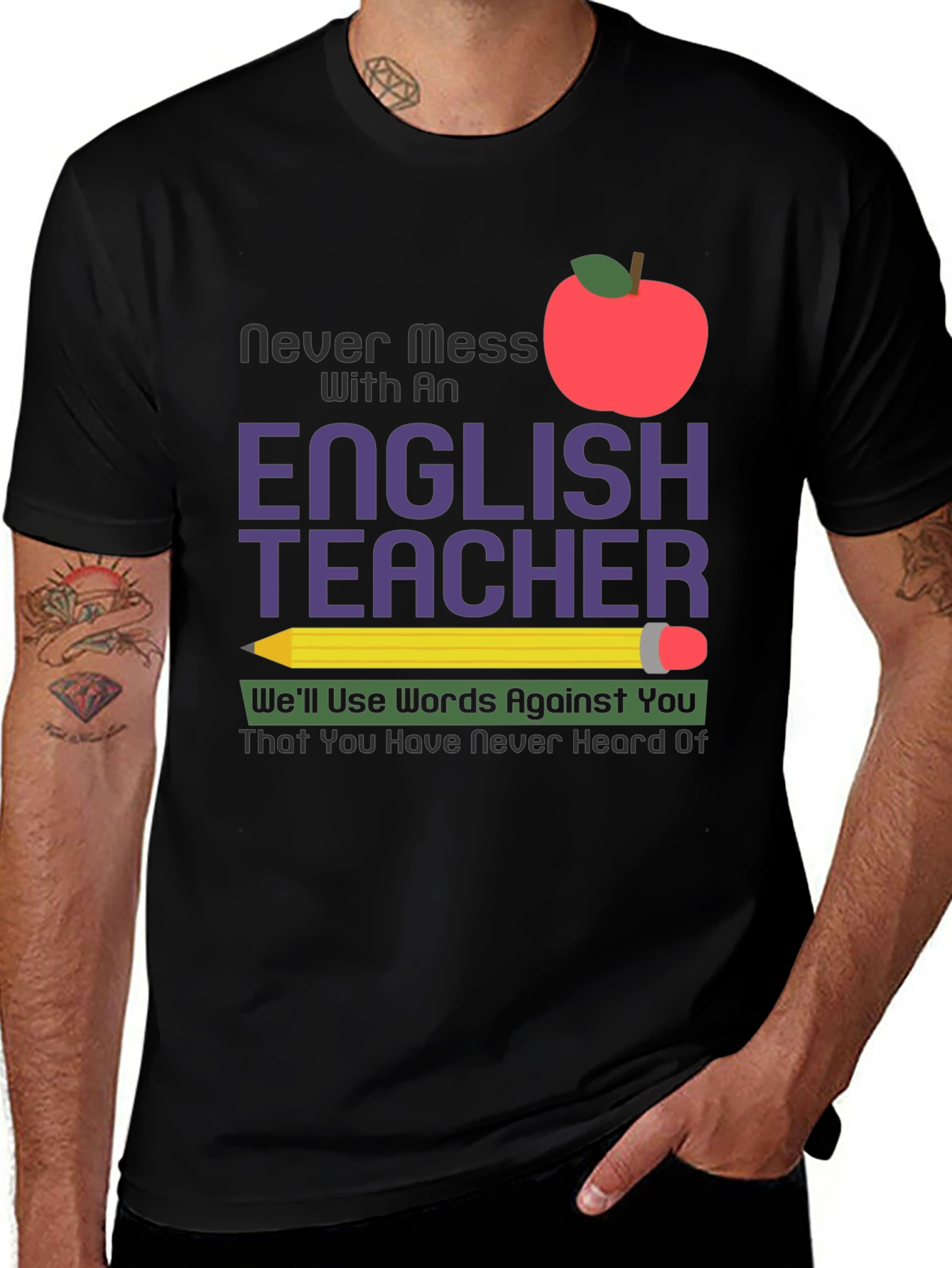 English Teacher Graphic T-Shirt
