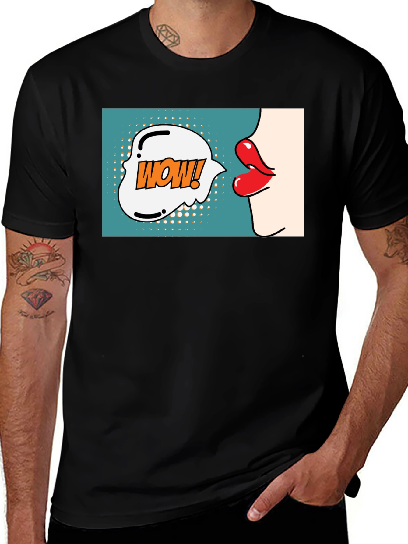 Variant 24 of WOW! Graphic Tee - Pop Art T-Shirt