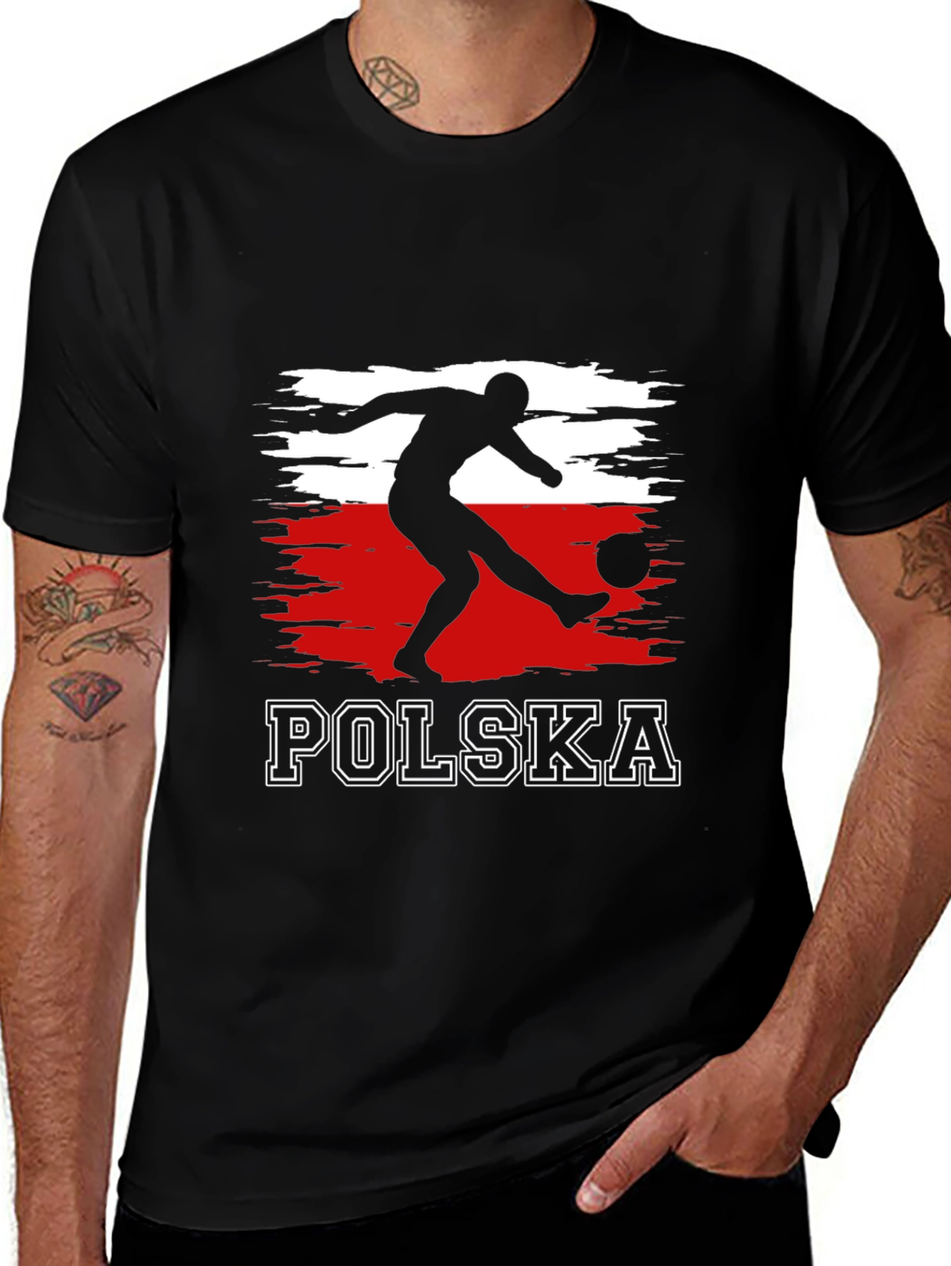 Polska Soccer Fan T-Shirt - Polish Football Tee