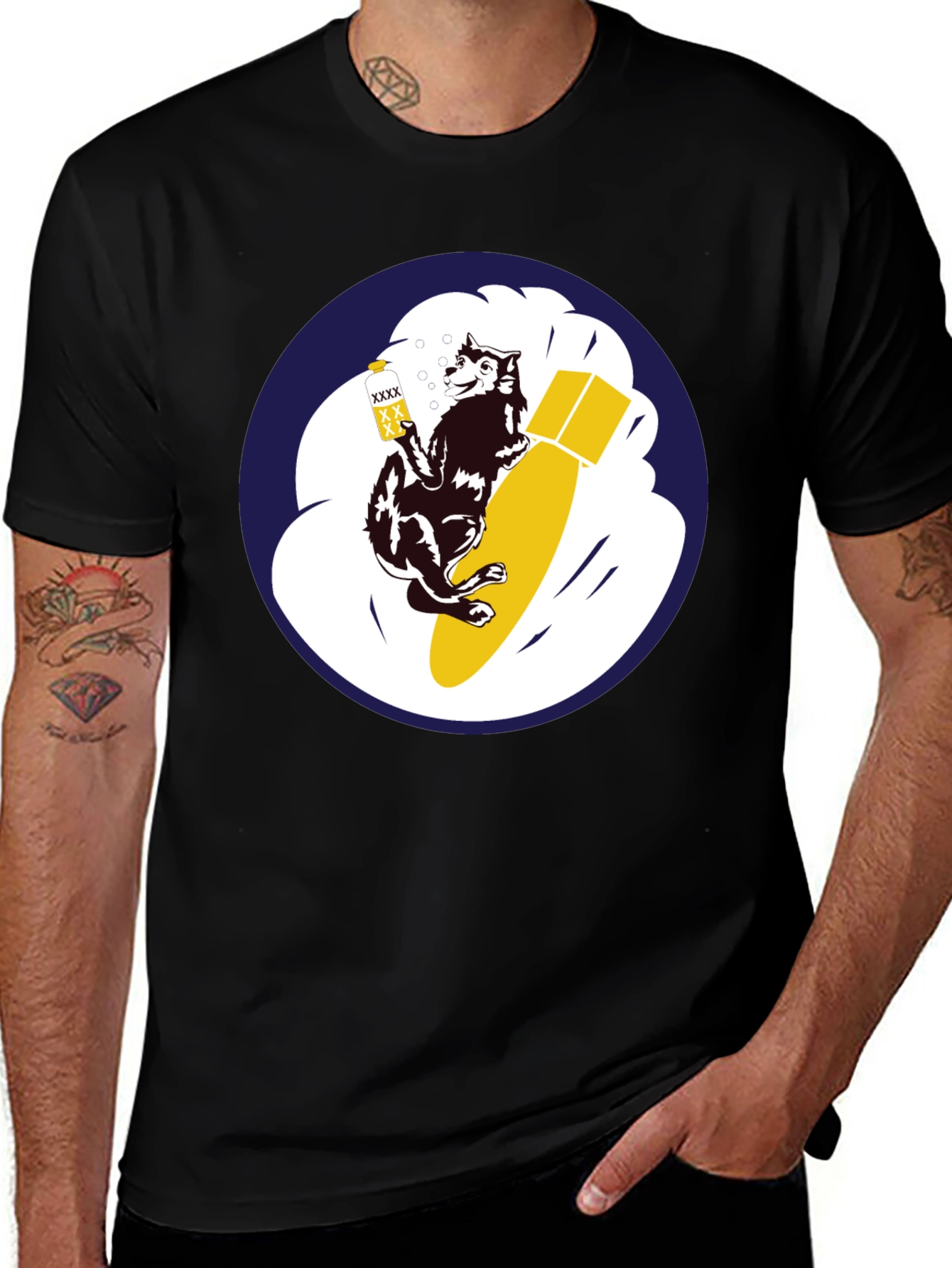 Variant 8 of Cool Dog Bomb T-Shirt